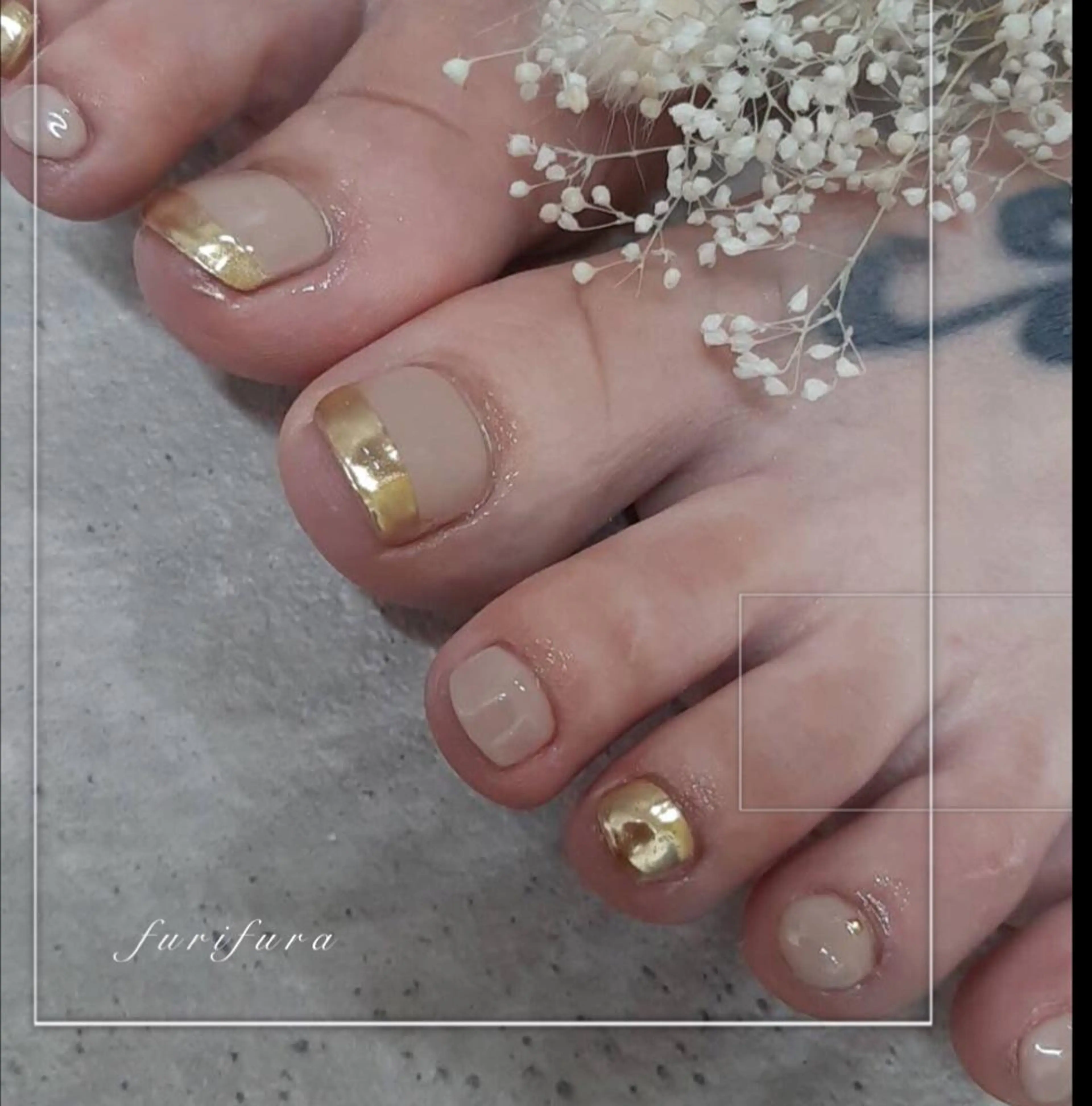 ネイル フットネイル ｆｕｒｉｆｕｒａ所属・f u r i f u r aのマツエク・マツパデザイン