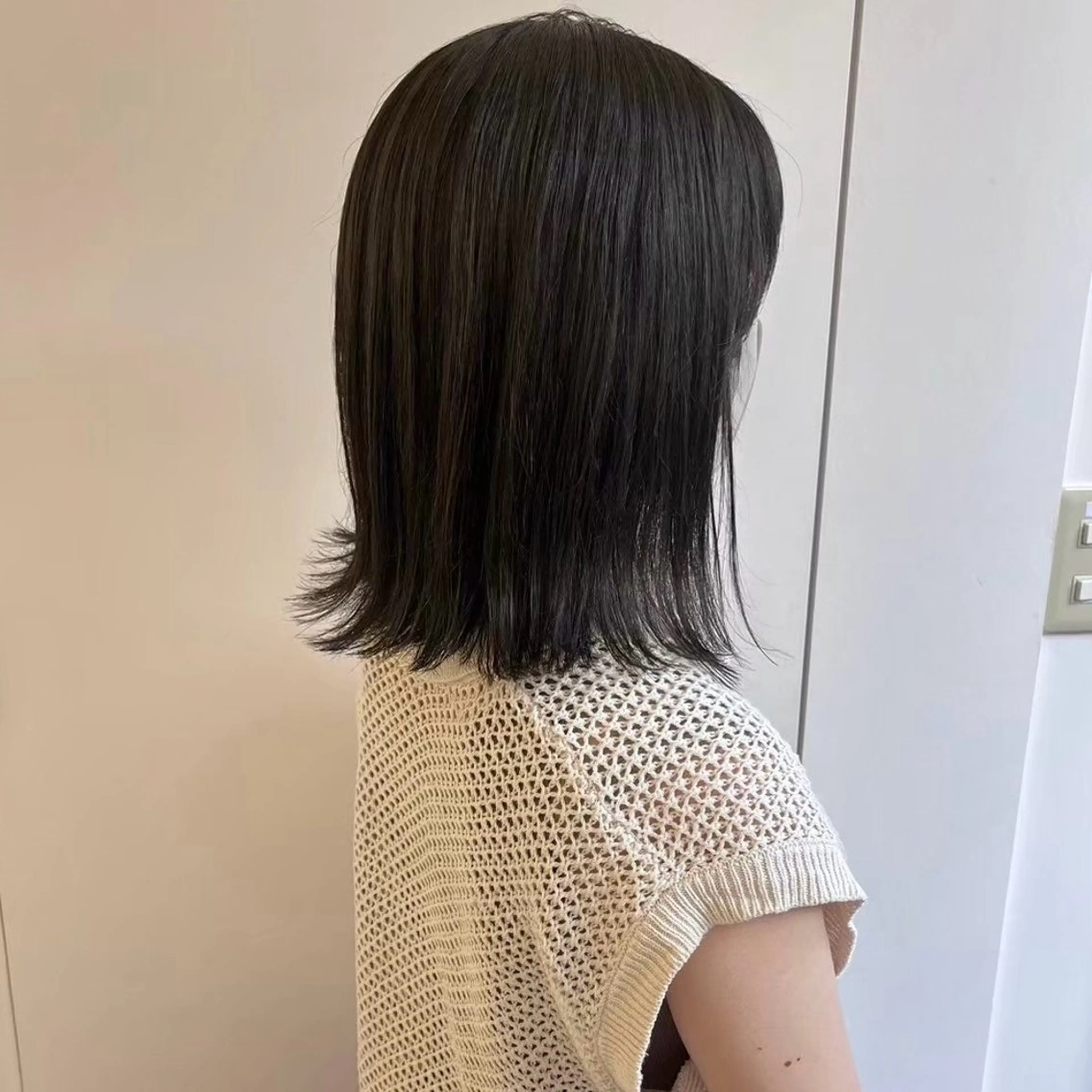 ミディアム カラー ヘアカラー トリートメント Parve Mix 森 美遥🇰🇷🩶のヘアスタイル