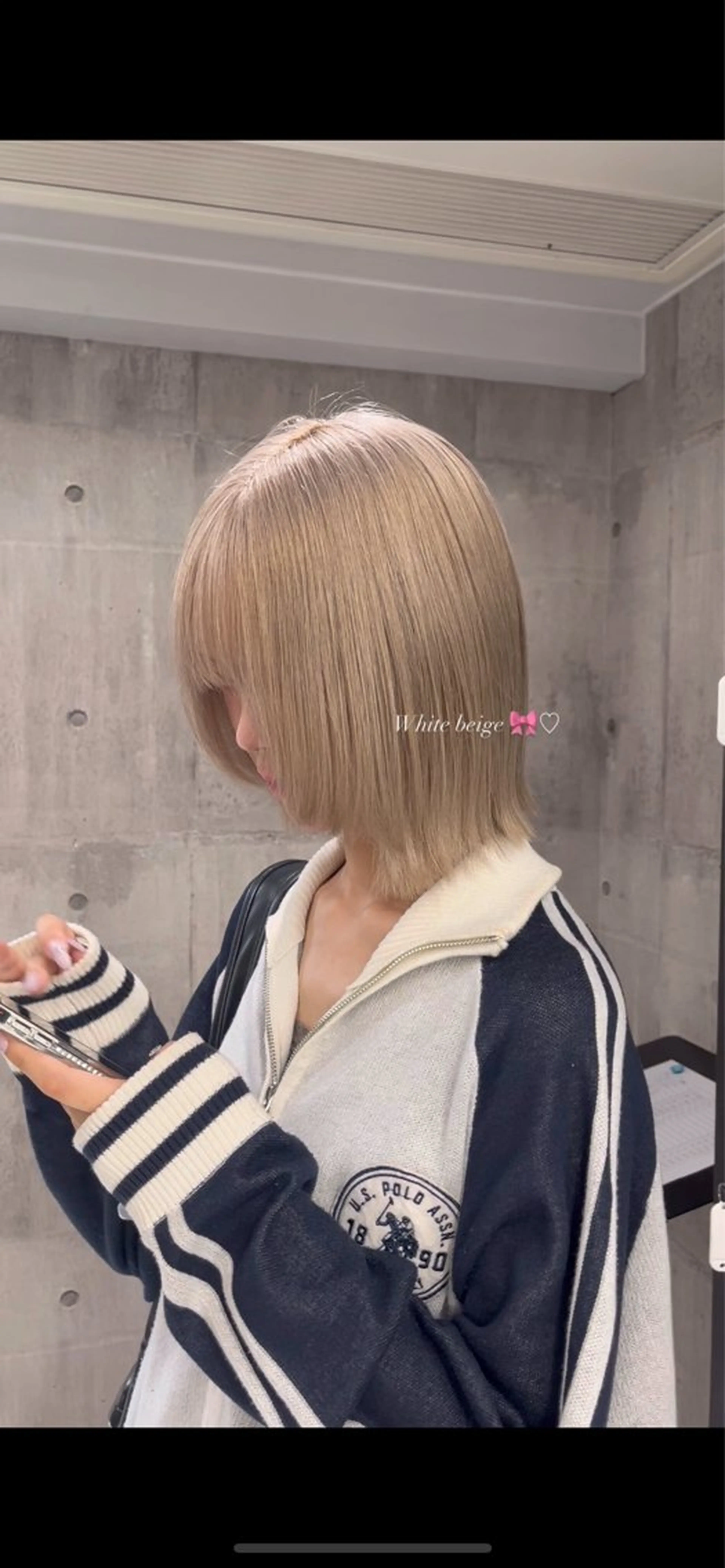 ショート カラー ヘアカラー トリートメント ハイトーン/ゆるふわ 🎨𖥔ׁTOMO♡のヘアスタイル