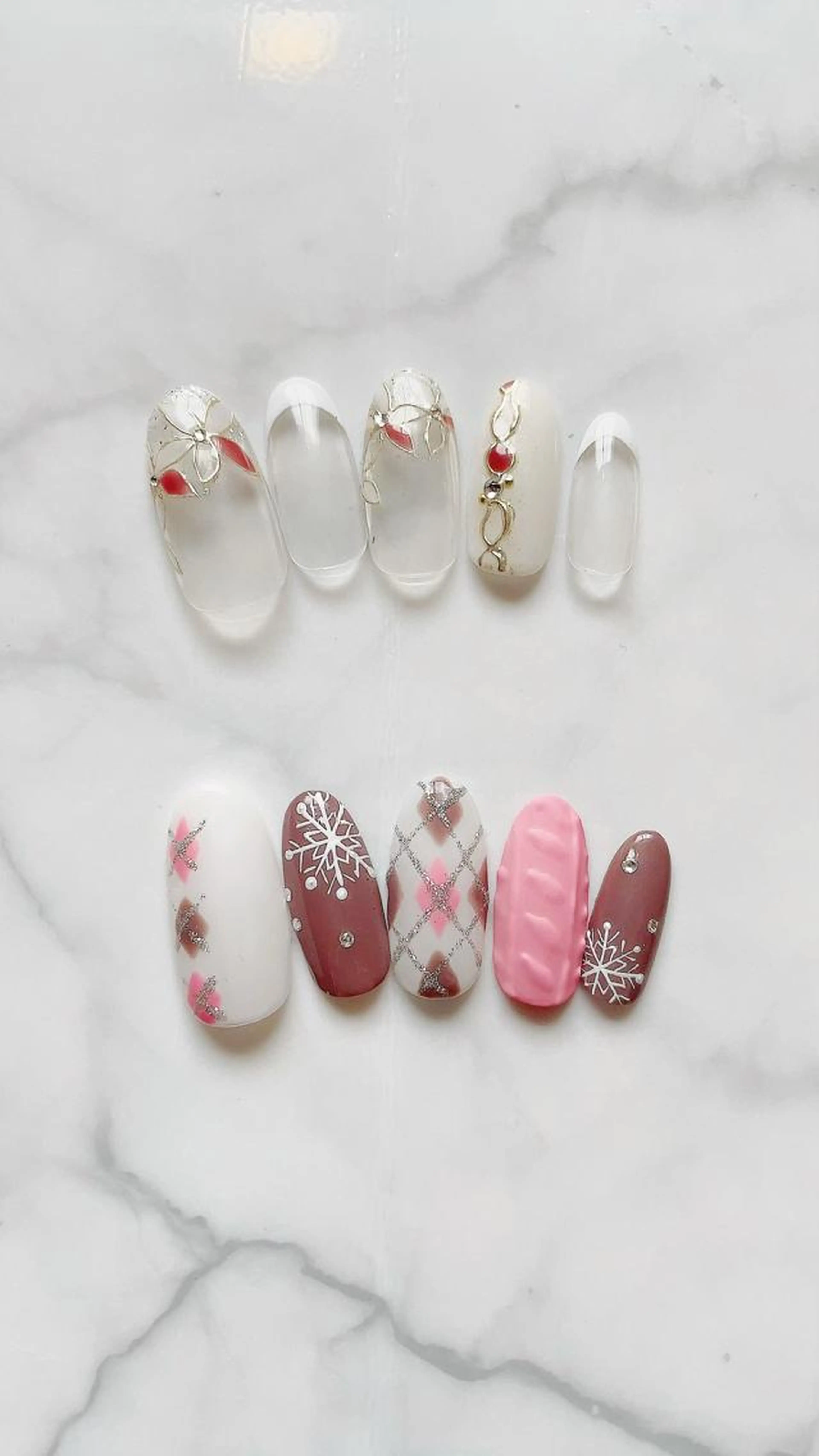 持ち込みデザインジェルネイル（ハンド）の写真