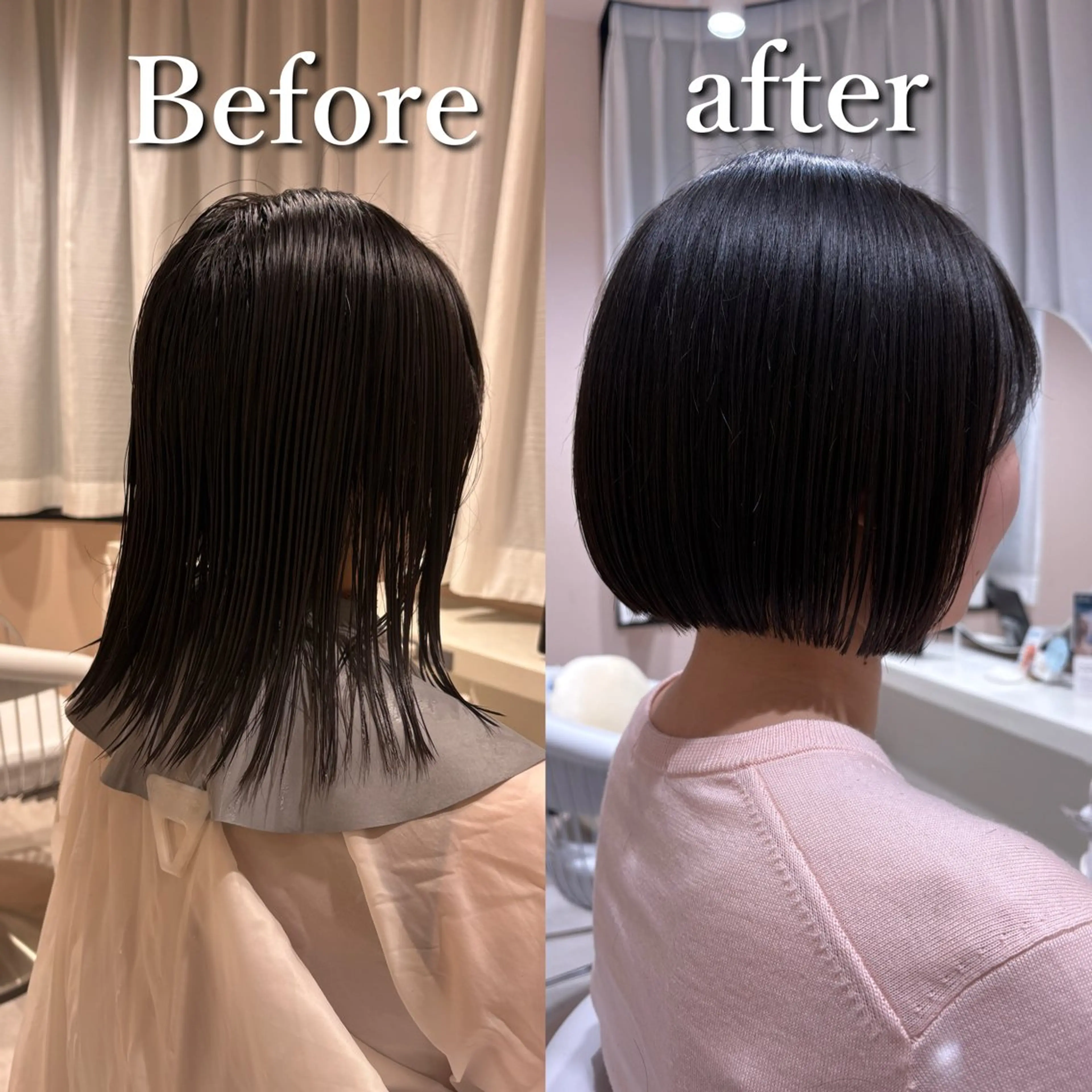 ショート レイヤーボブ特化/ 横浜/伊藤　怜のヘアスタイル