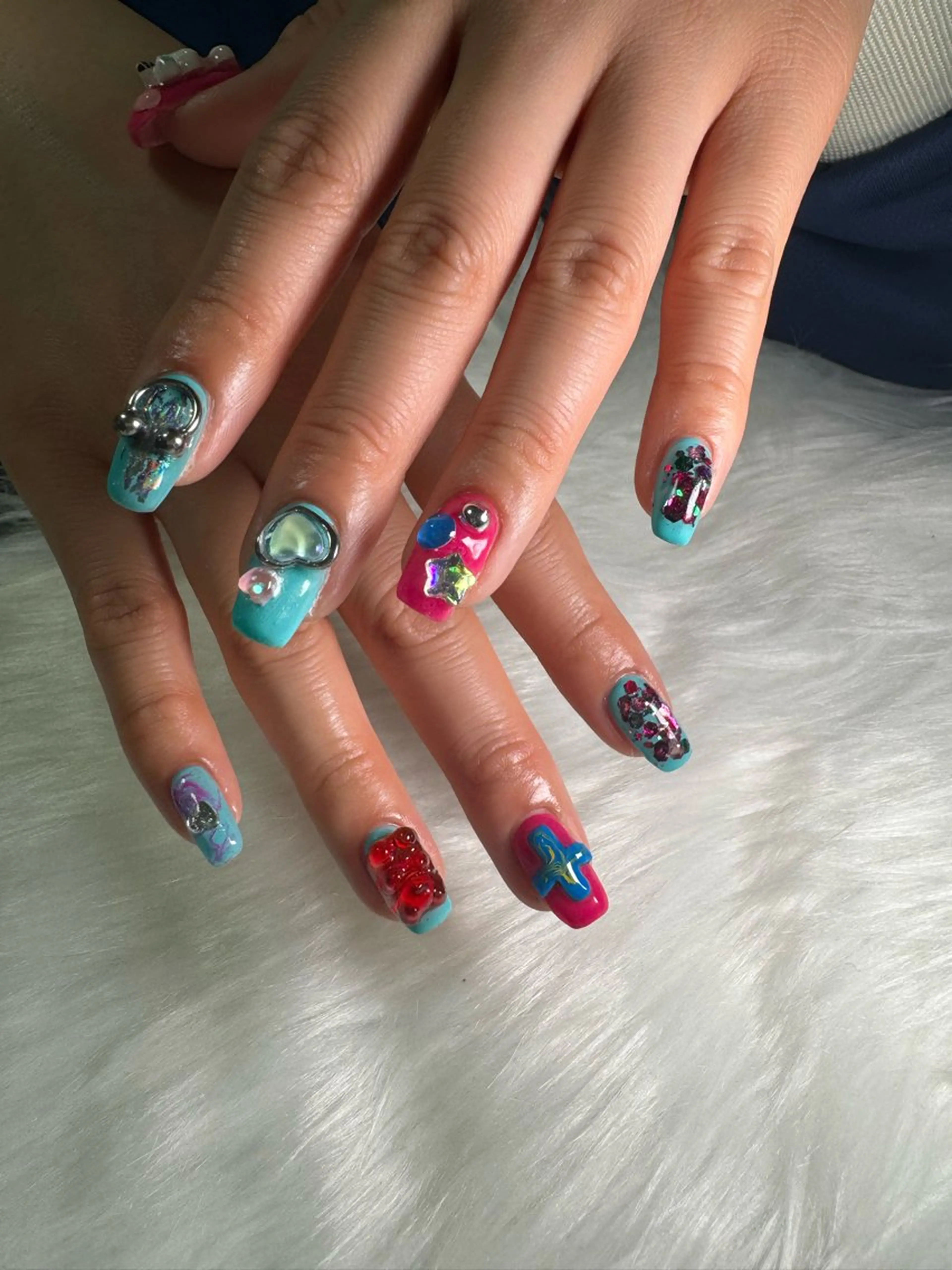 ネイル ハンドネイル YOUTH nails waxing所属・YOUTH natsumiのネイルデザイン