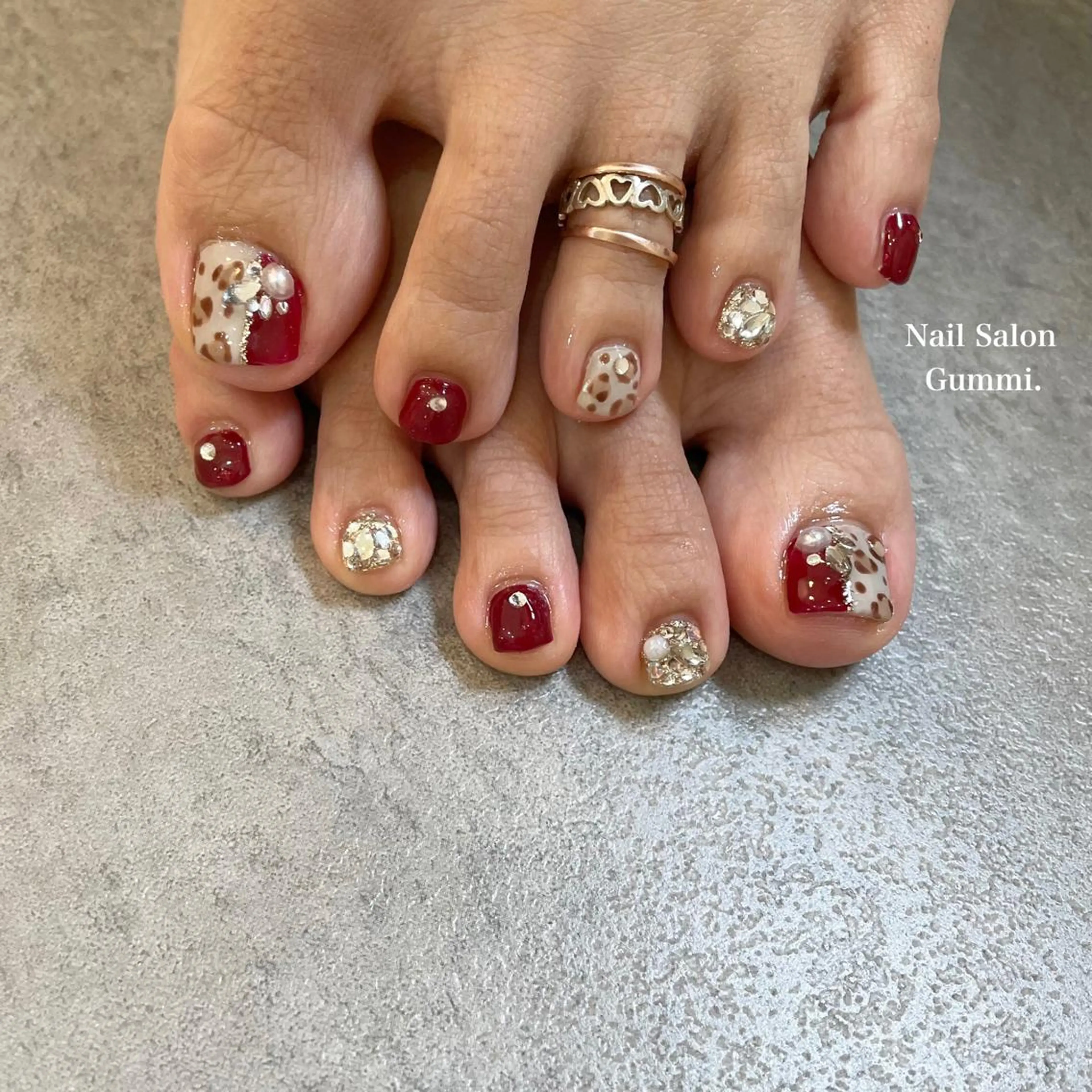 ネイル ボルドー Nail Salon Gummi.のネイルデザイン