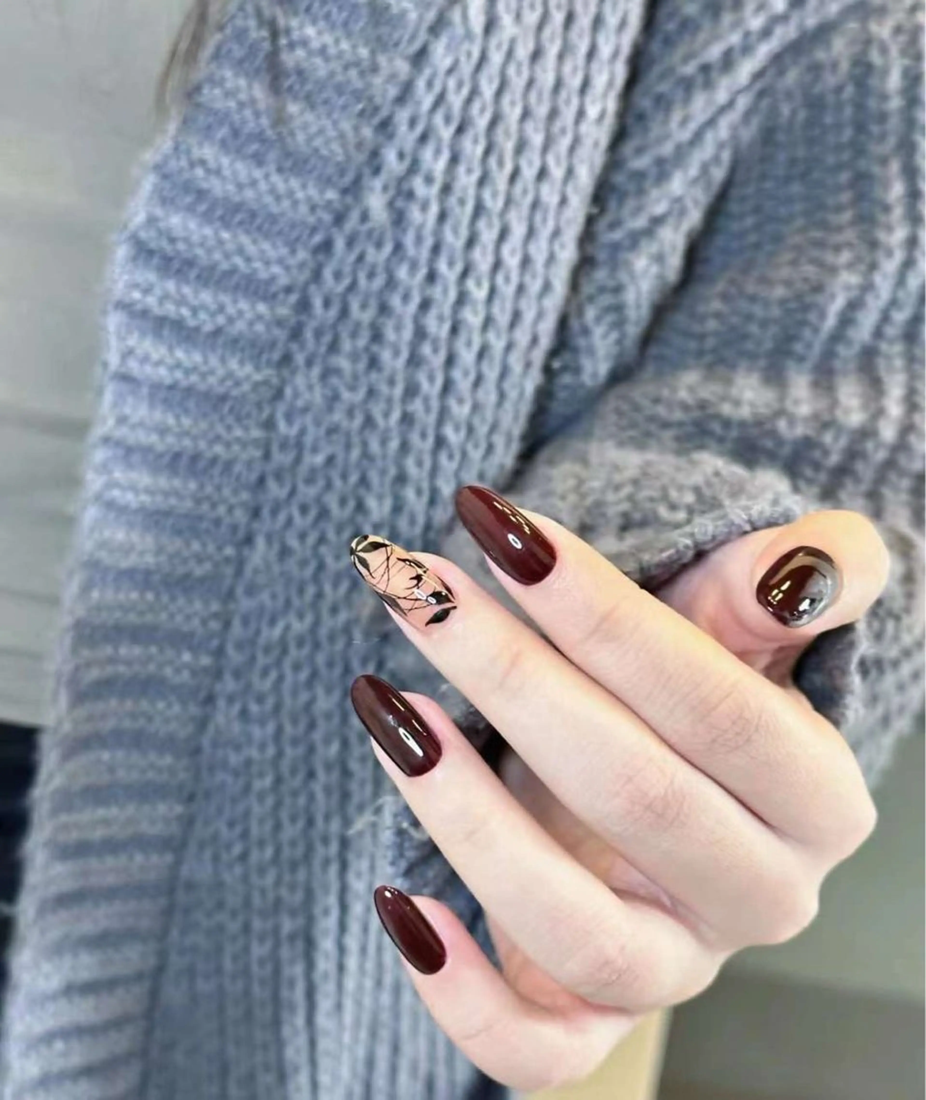 ネイル フットネイル フレンチネイル ゴージャス ハート キラキラネイル MoonNail ユリ🌸のネイルデザイン