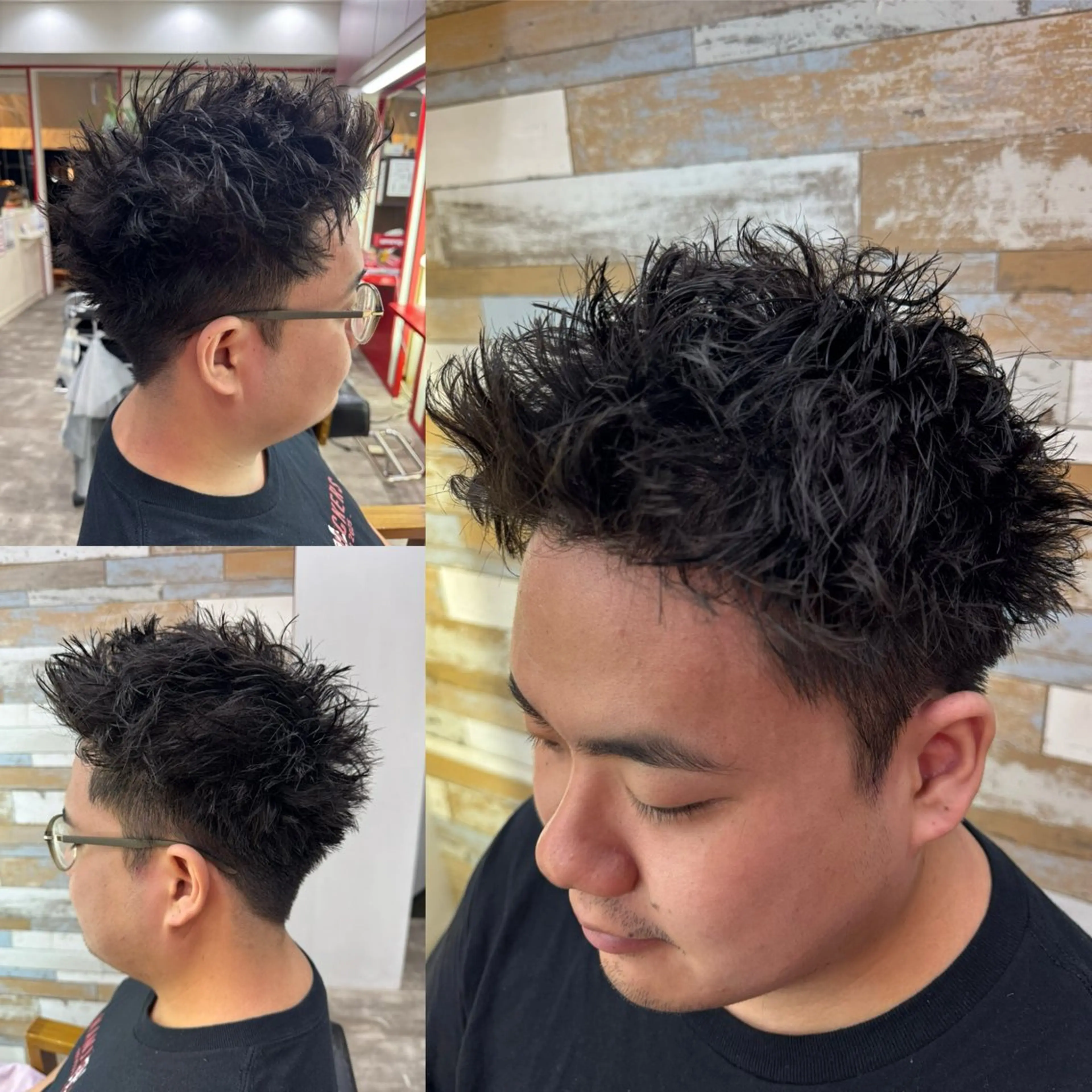 カット＋ソフトツイストパーマ＋ショートスパ【眉カット付】の写真