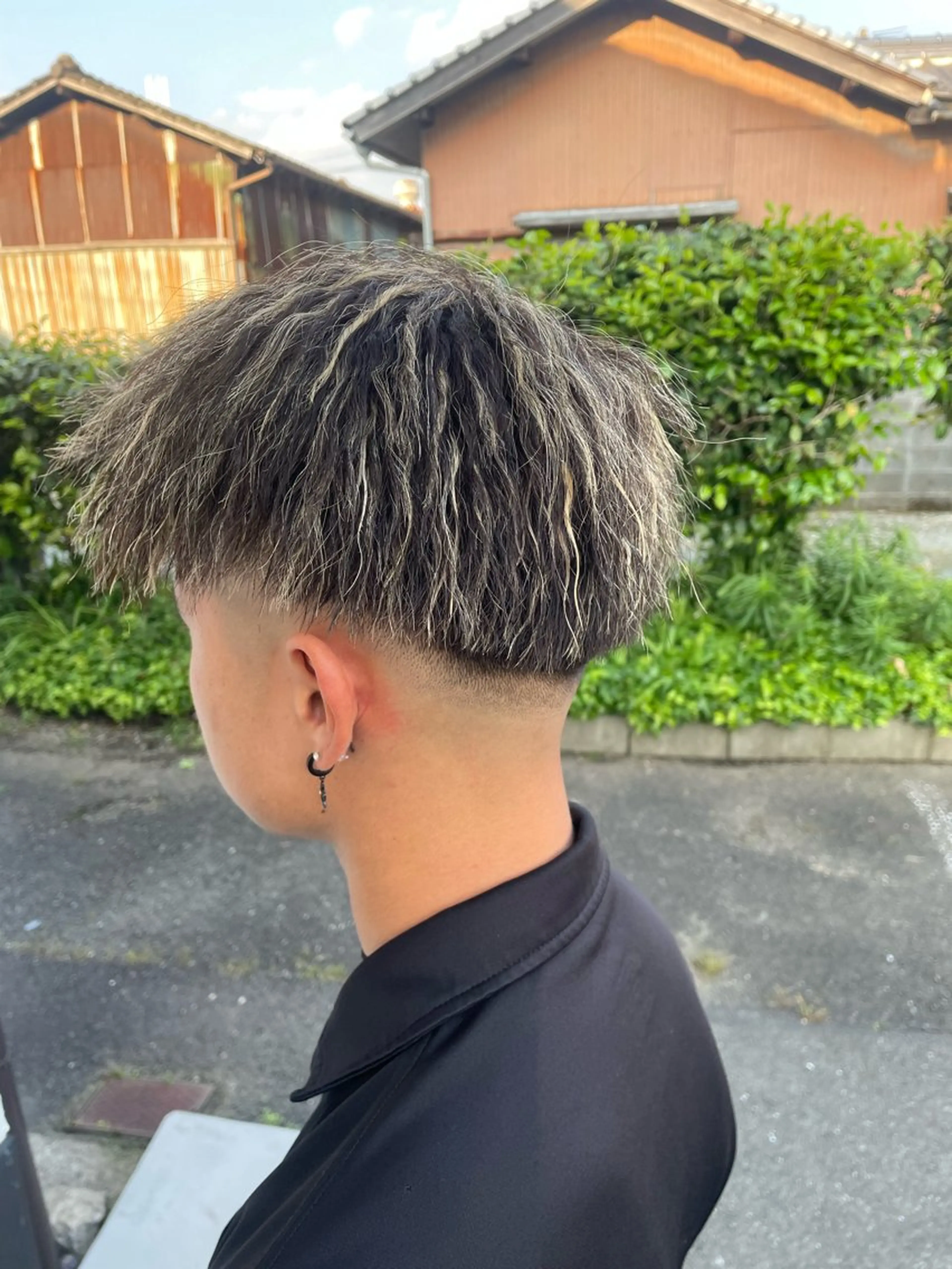 パーマ 菊池 栄里奈のヘアスタイル