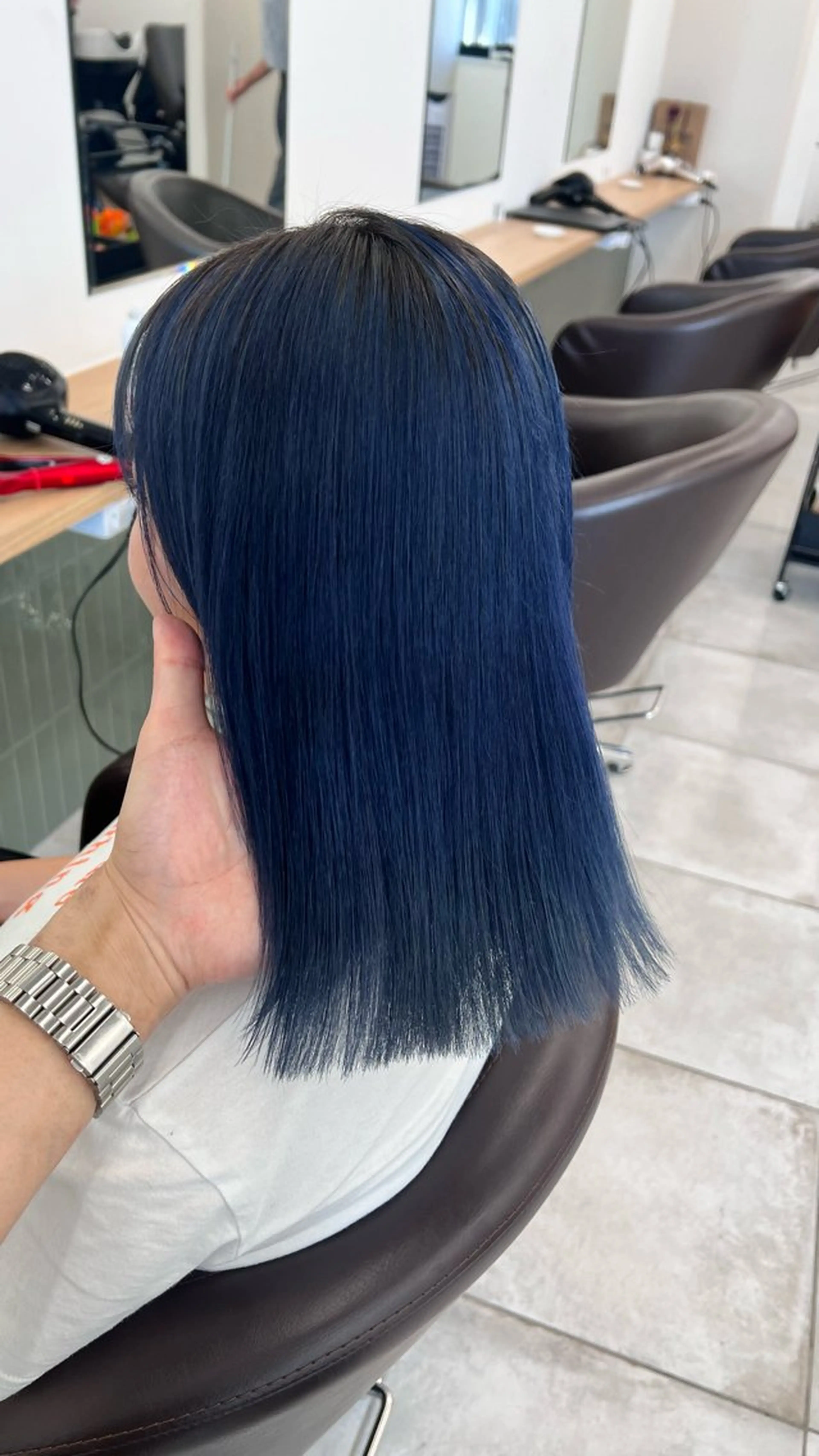 ミディアム カラー カット ヘアカラー トリートメント 赤みゼロ/透明感 カラー🌿KANTAのヘアスタイル