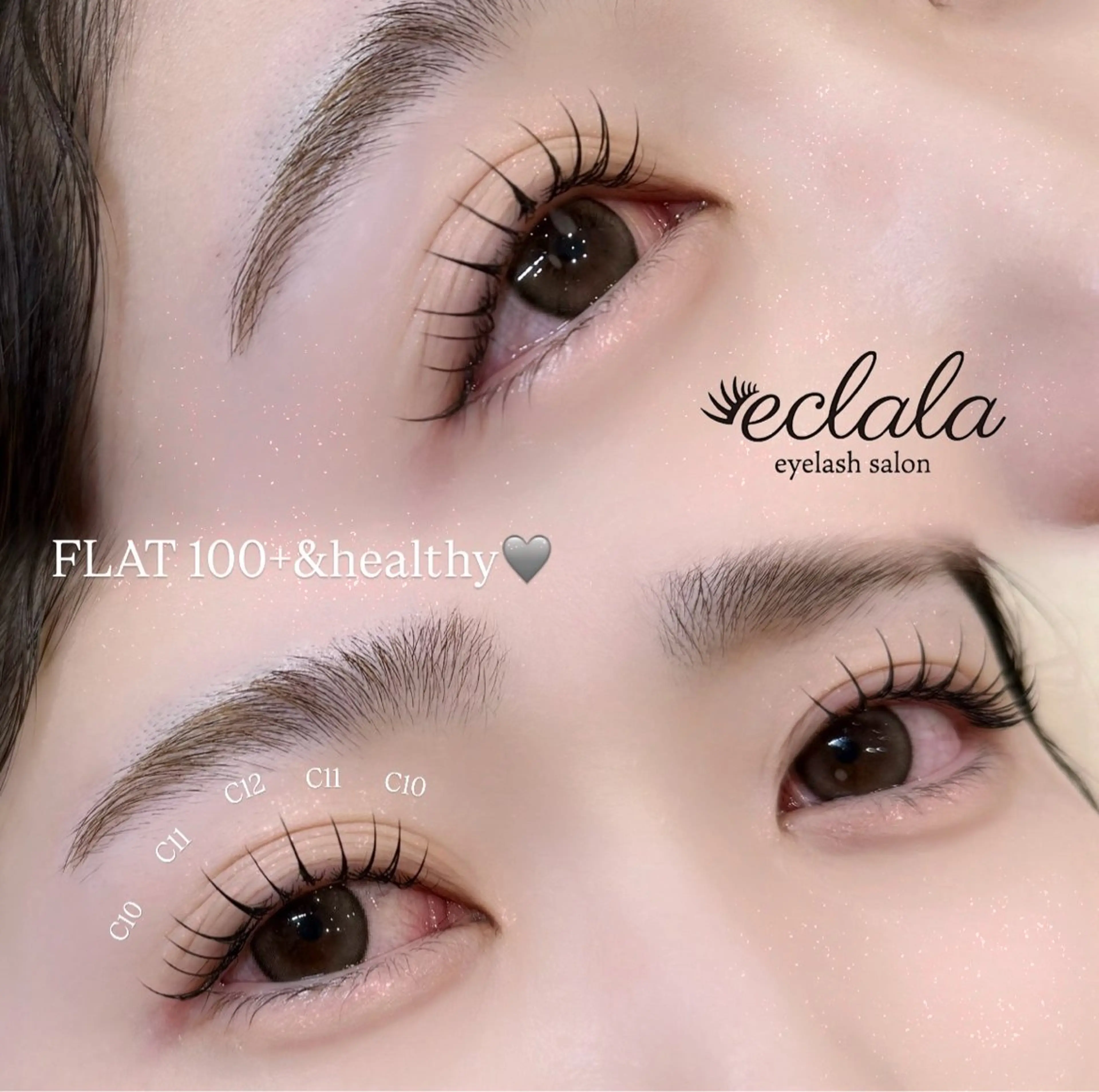 マツエク・マツパ eclala eyelush salon名駅店所属・木 股🎀のマツエク・マツパデザイン