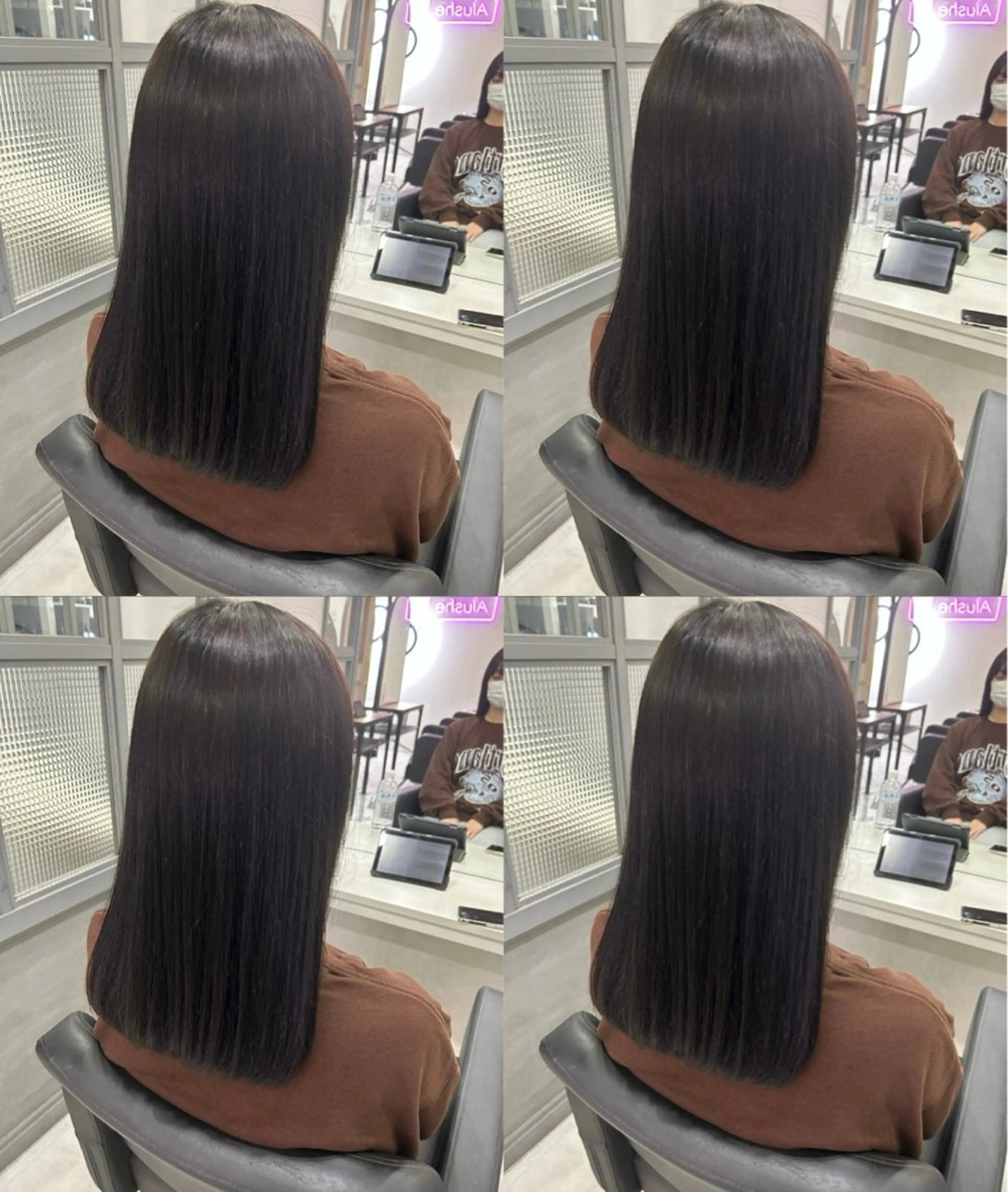 セミロング カラー 💗エクステ/ 艶髪/あおい💗のヘアスタイル