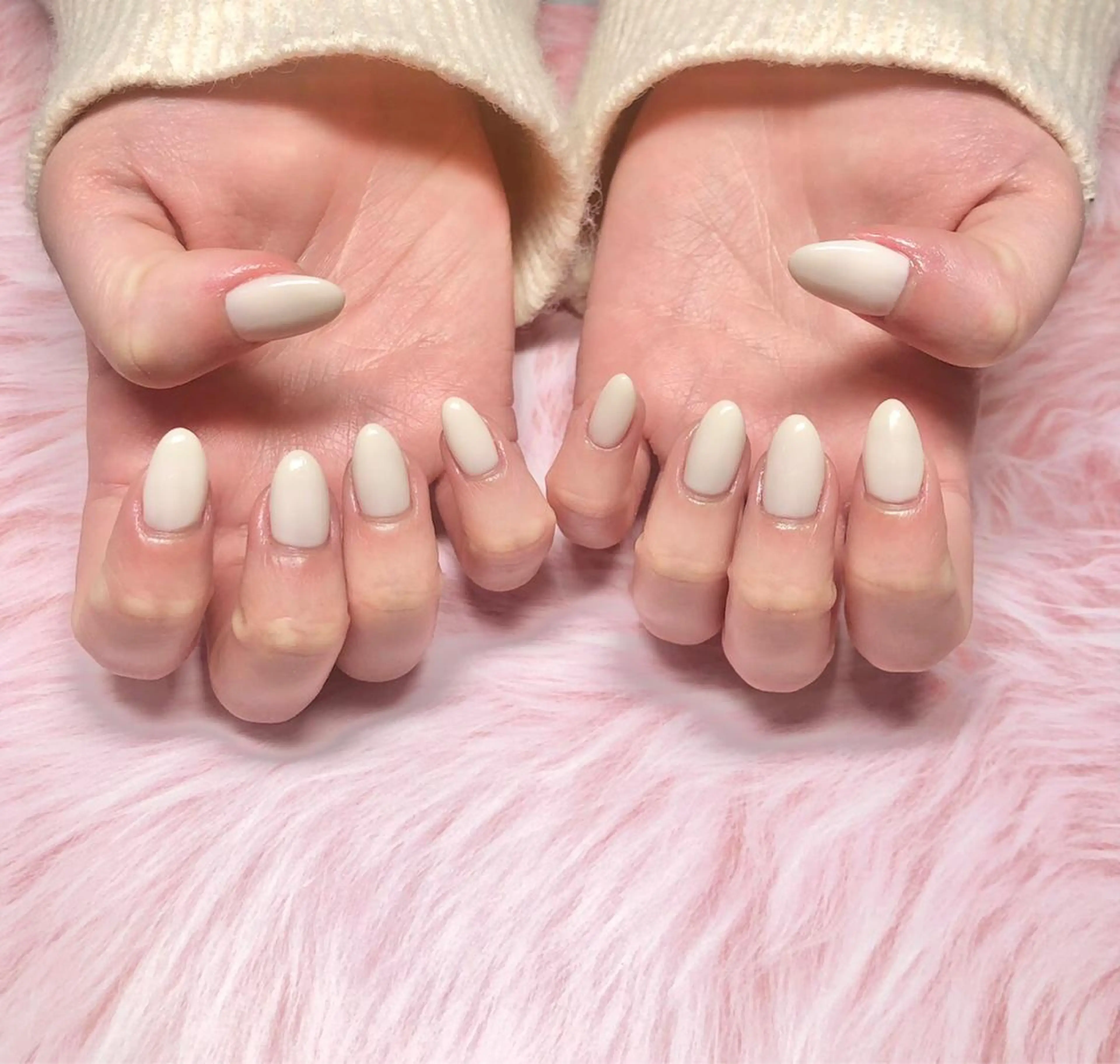 ネイル ワンカラーネイル Atelierネイル まつ毛 眉のマツエク・マツパデザイン