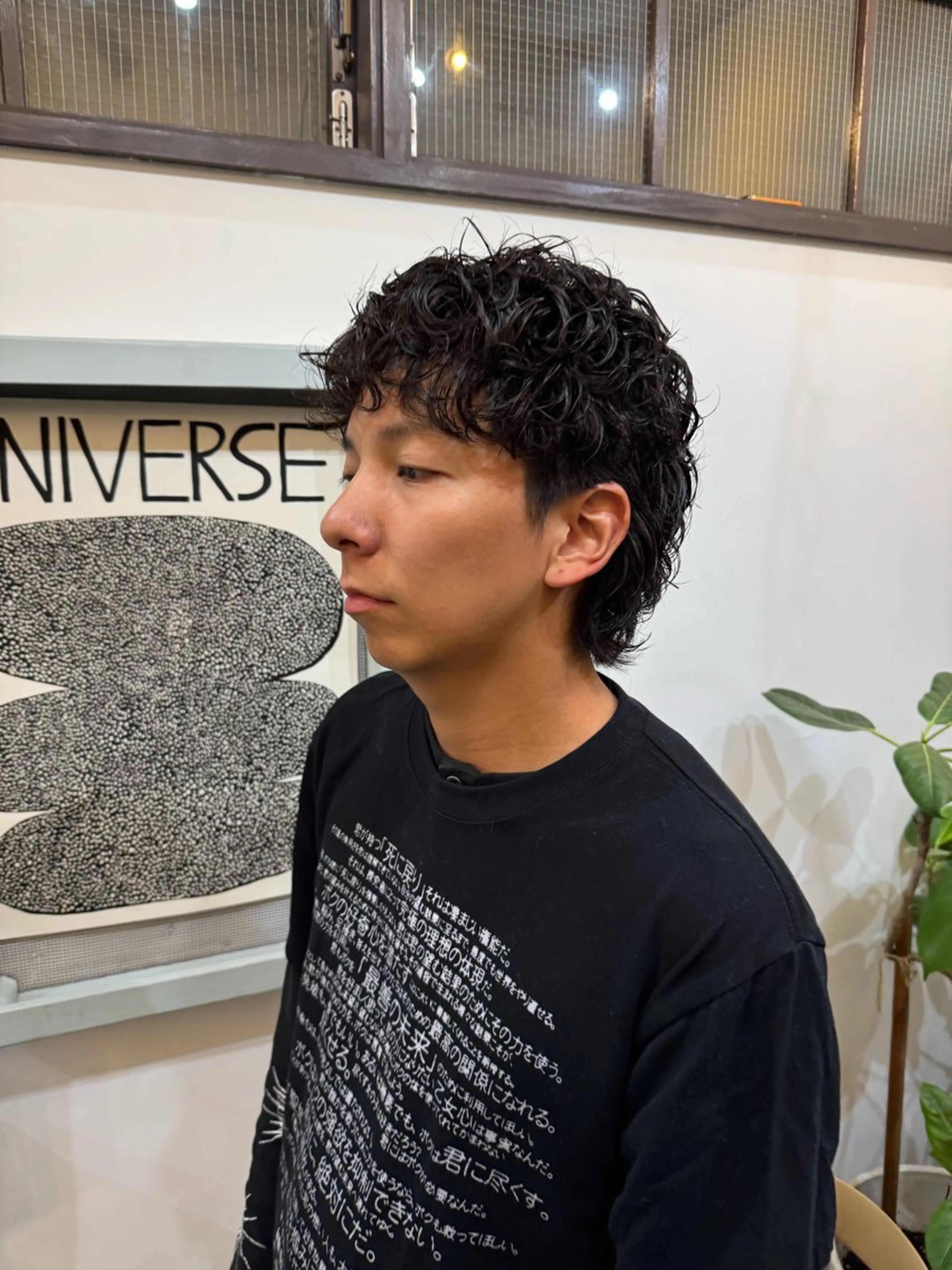 ショート パーマ パーマ/パーマ落とし /メンズカット/ヒロのヘアスタイル