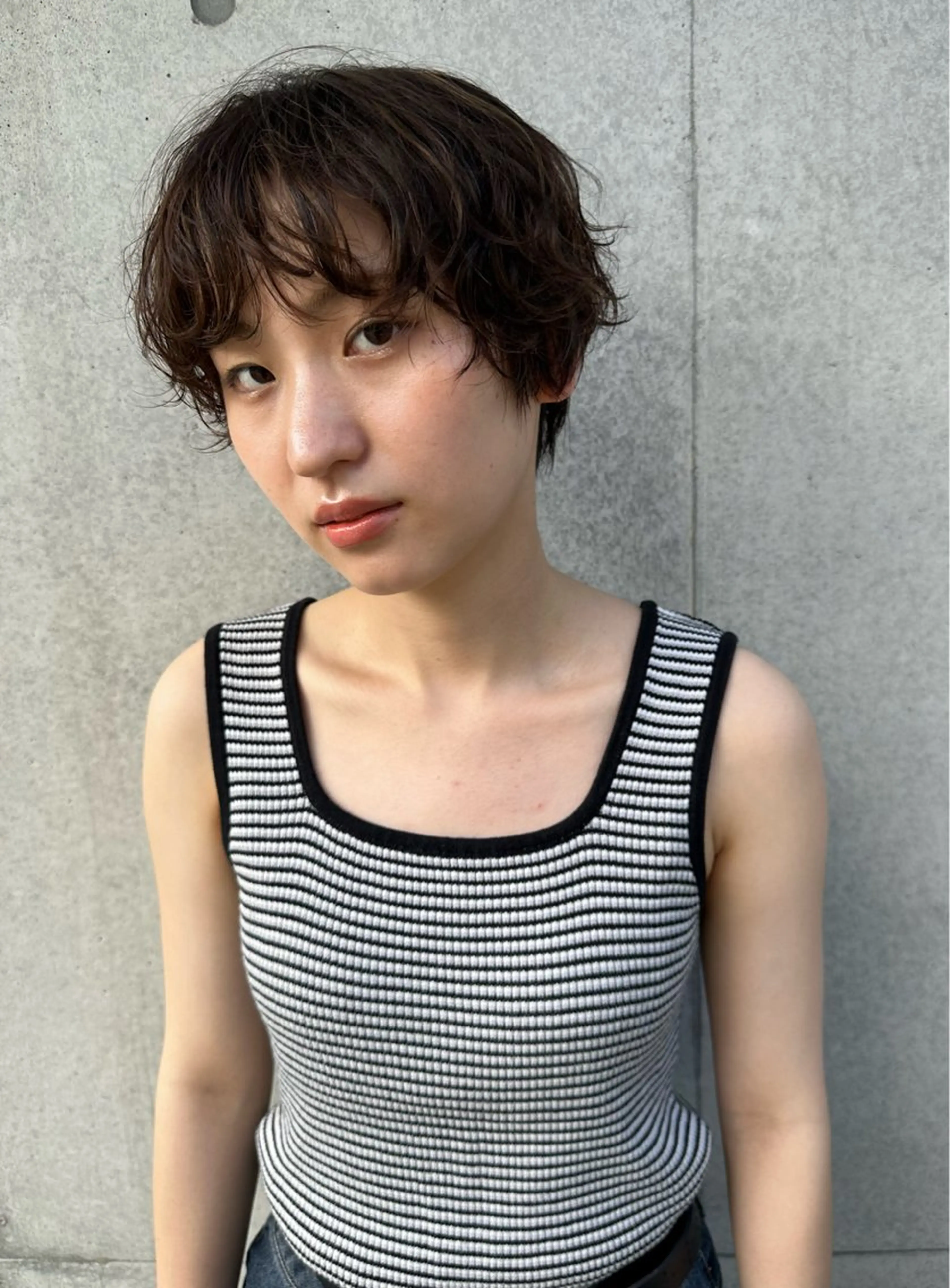 ショート パーマ カット パーマ お悩み解決パーマ hana🩰のヘアスタイル
