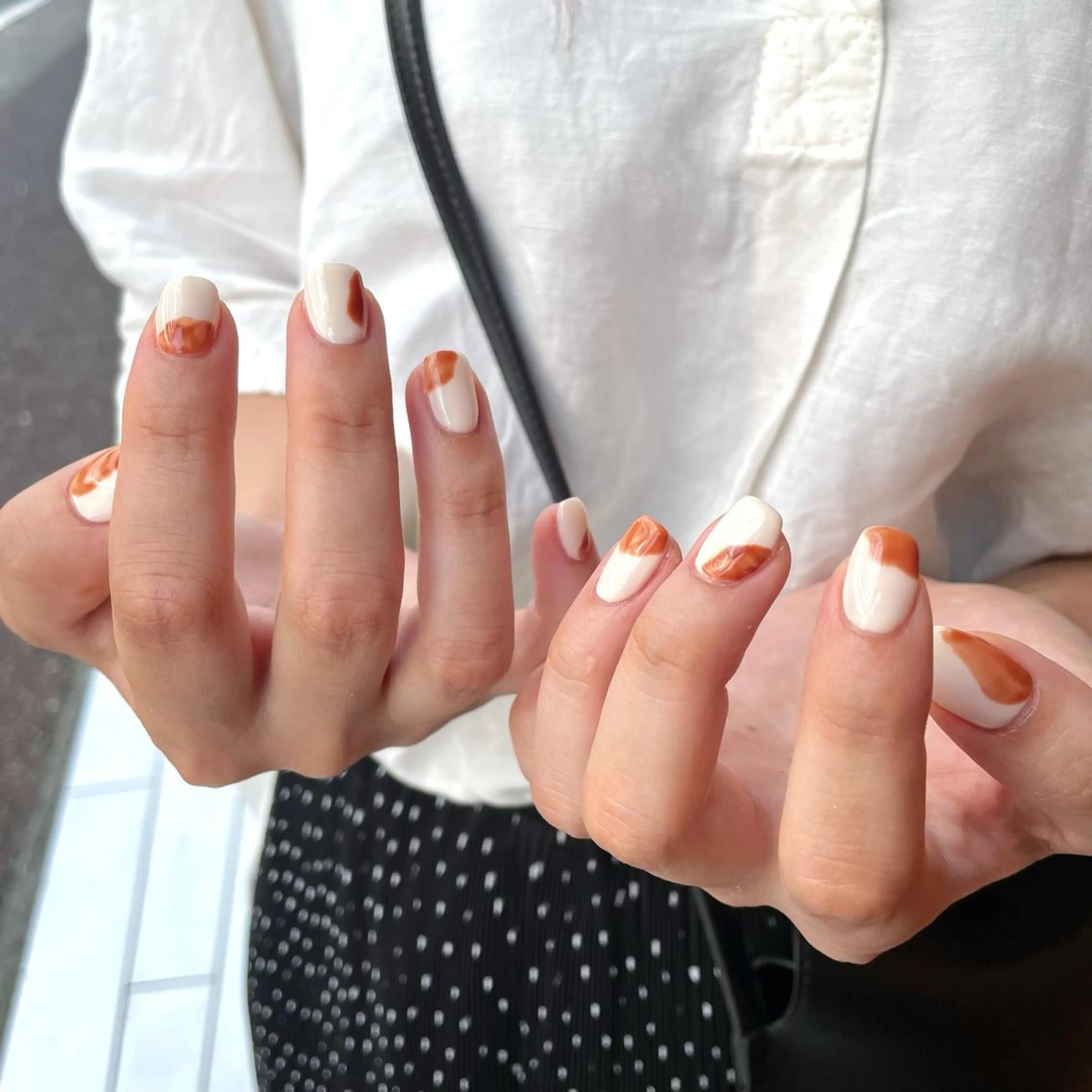 ネイル ハンドネイル 新井 ひなののネイルデザイン