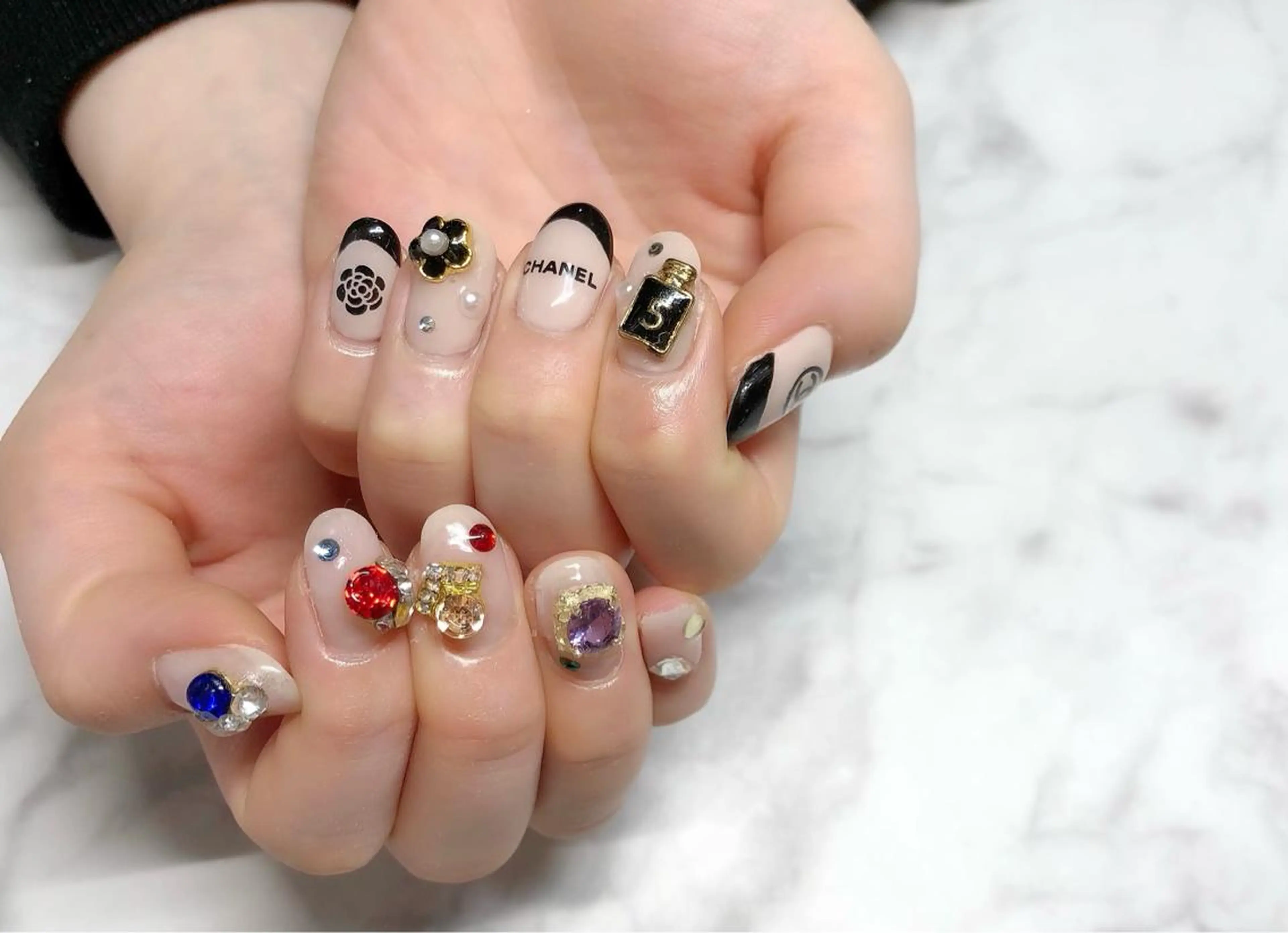 ネイル キラキラネイル ハンドネイル Rindo.ネイル ♡耳つぼジュエリーのその他イメージ