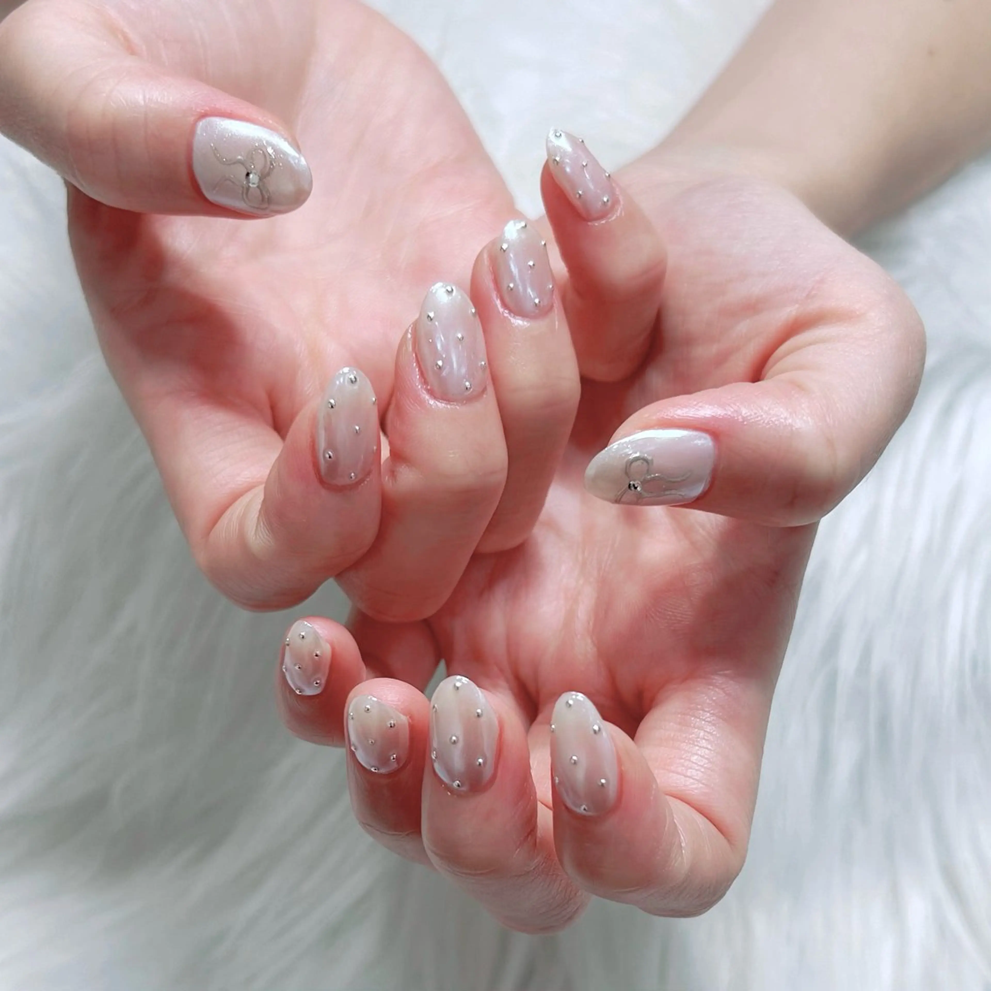 ネイル オーロラネイル ハンドネイル Neolive rita🐾Eimiのネイルデザイン