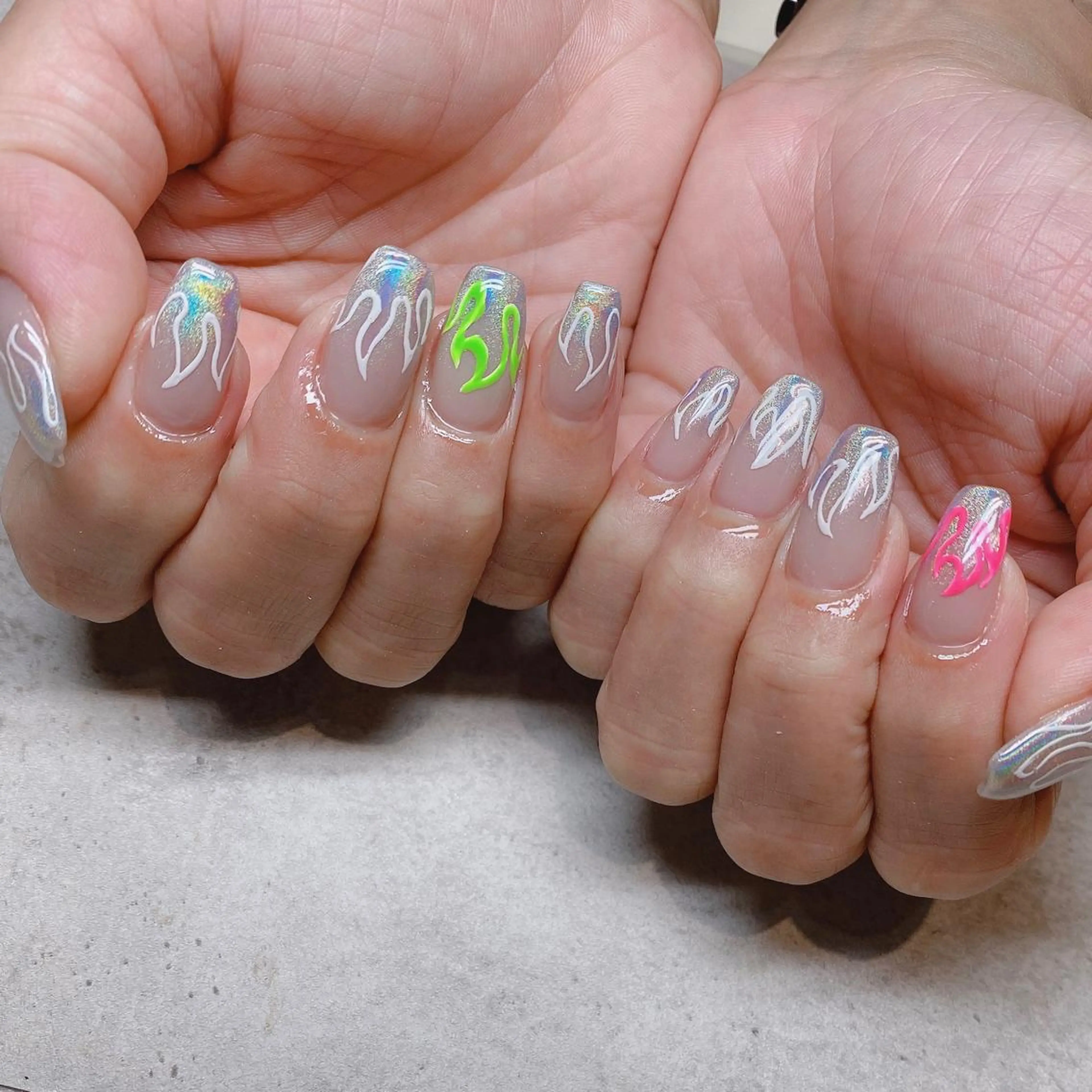 ネイル lecoa_ kana／amongのネイルデザイン