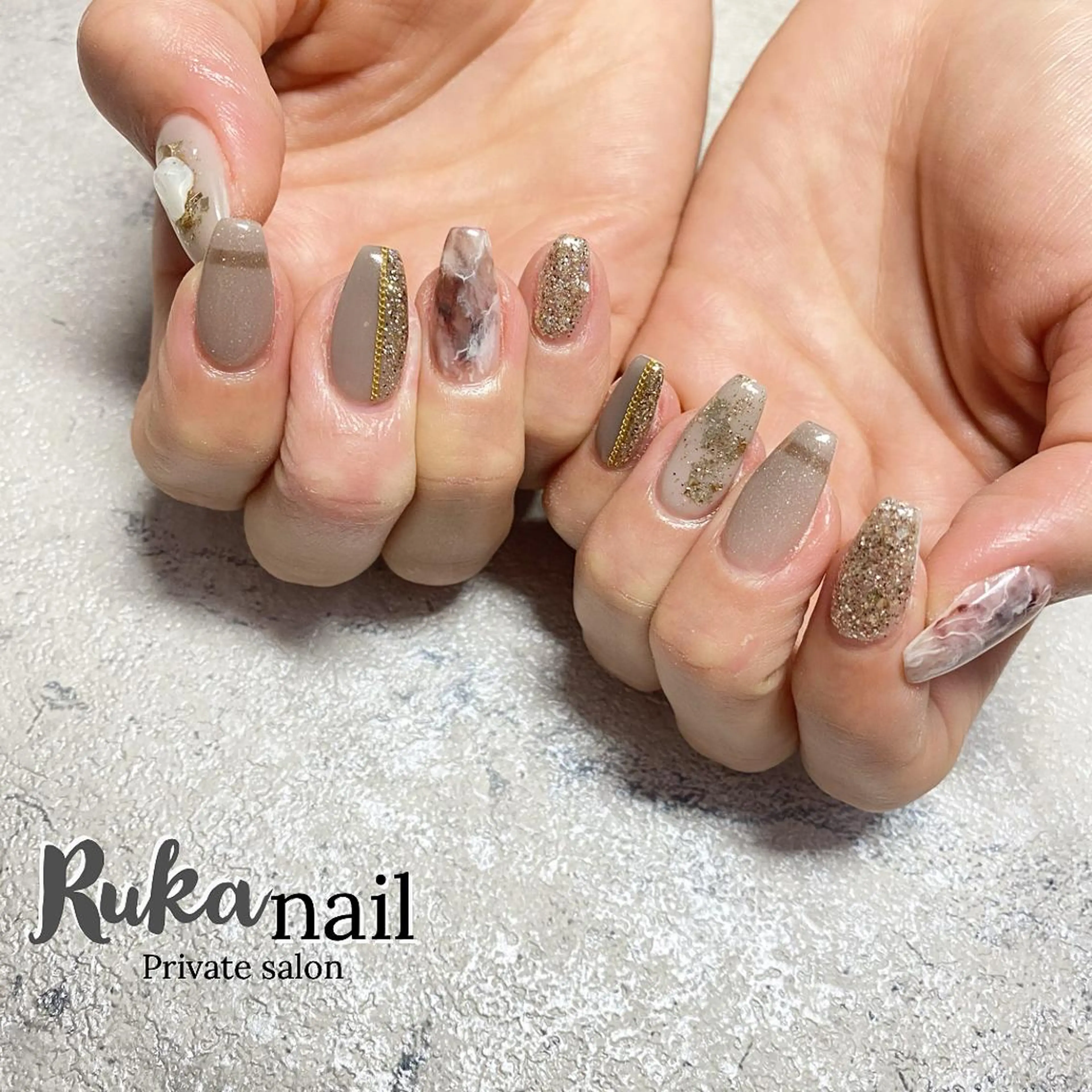 ネイル Ruka nail 【ﾙｶ ﾈｲﾙ】のネイルデザイン