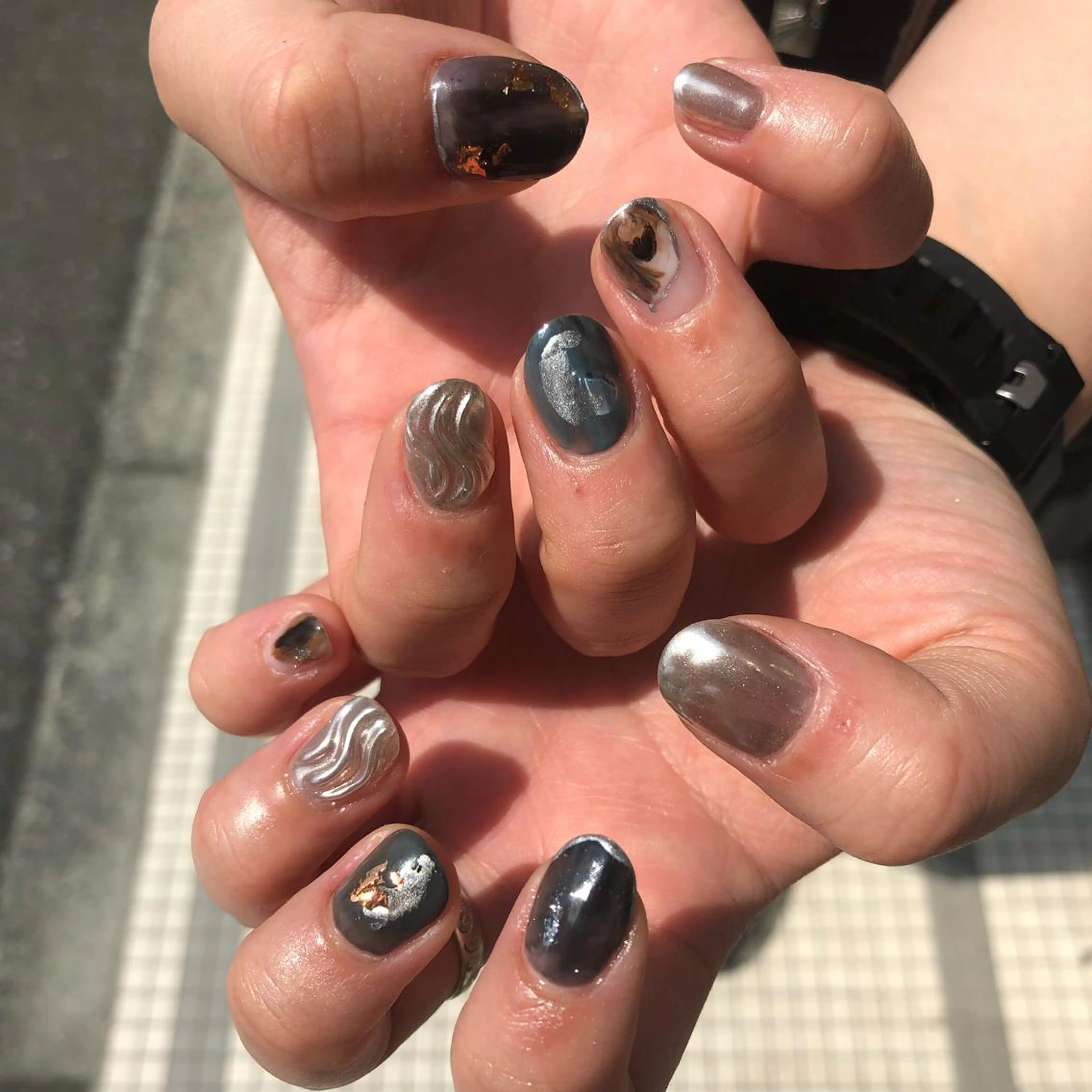 ネイル ハンドネイル EARTH nanaのネイルデザイン