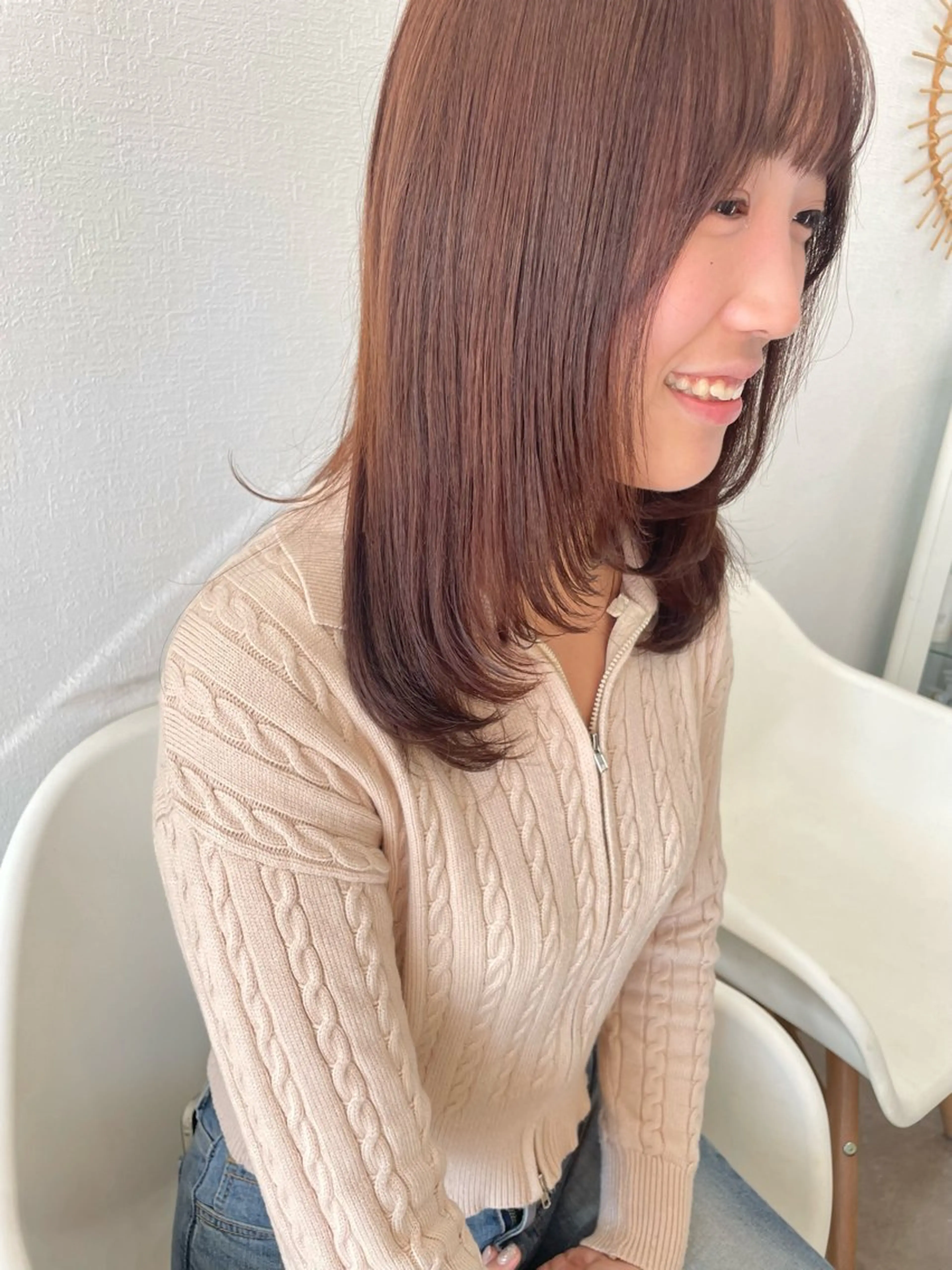 🌸人気No.1🌸カット+カラー+TOKIO トリートメントの写真