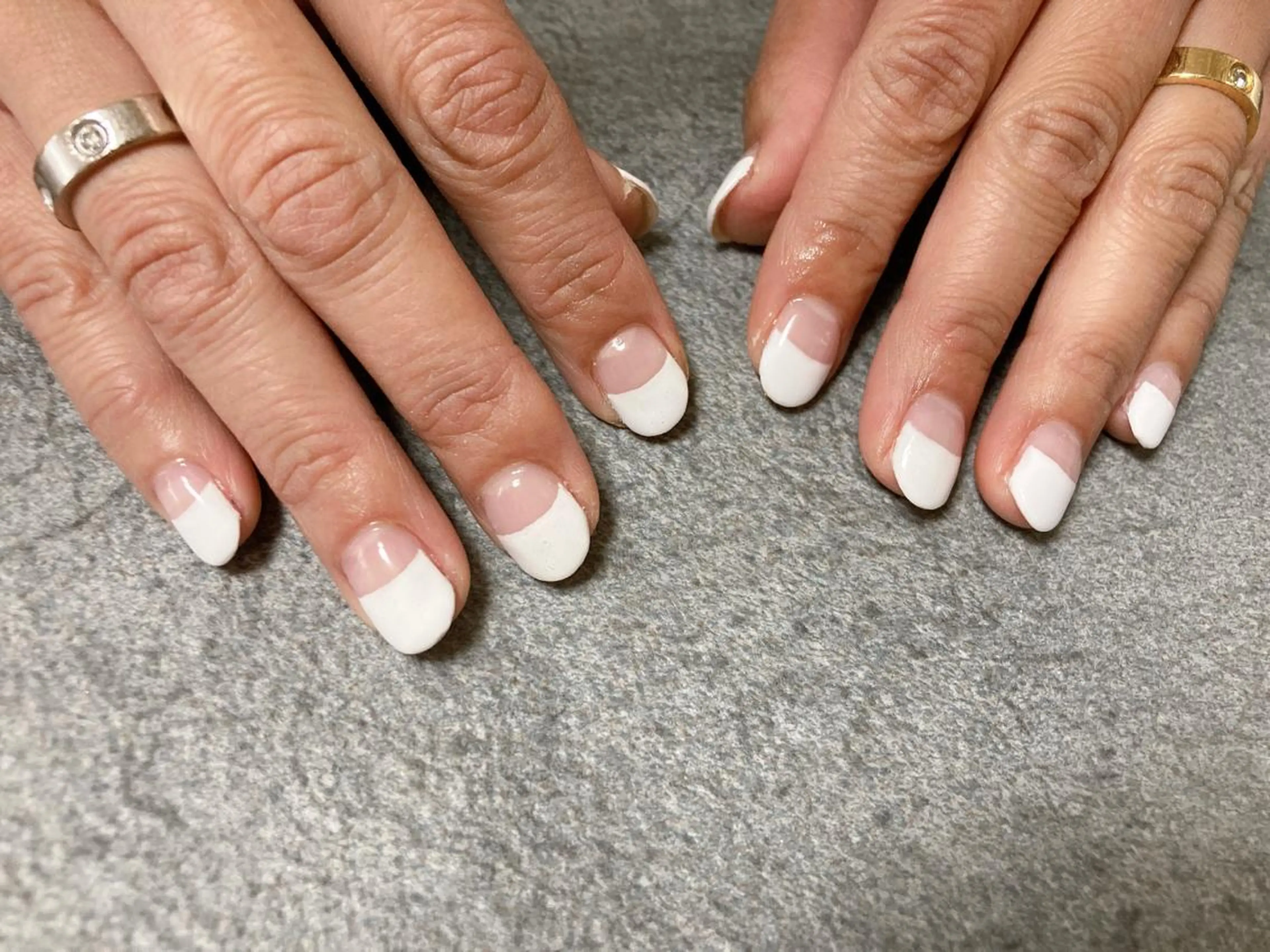 ネイル フレンチネイル kikinail 溝の口のネイルデザイン