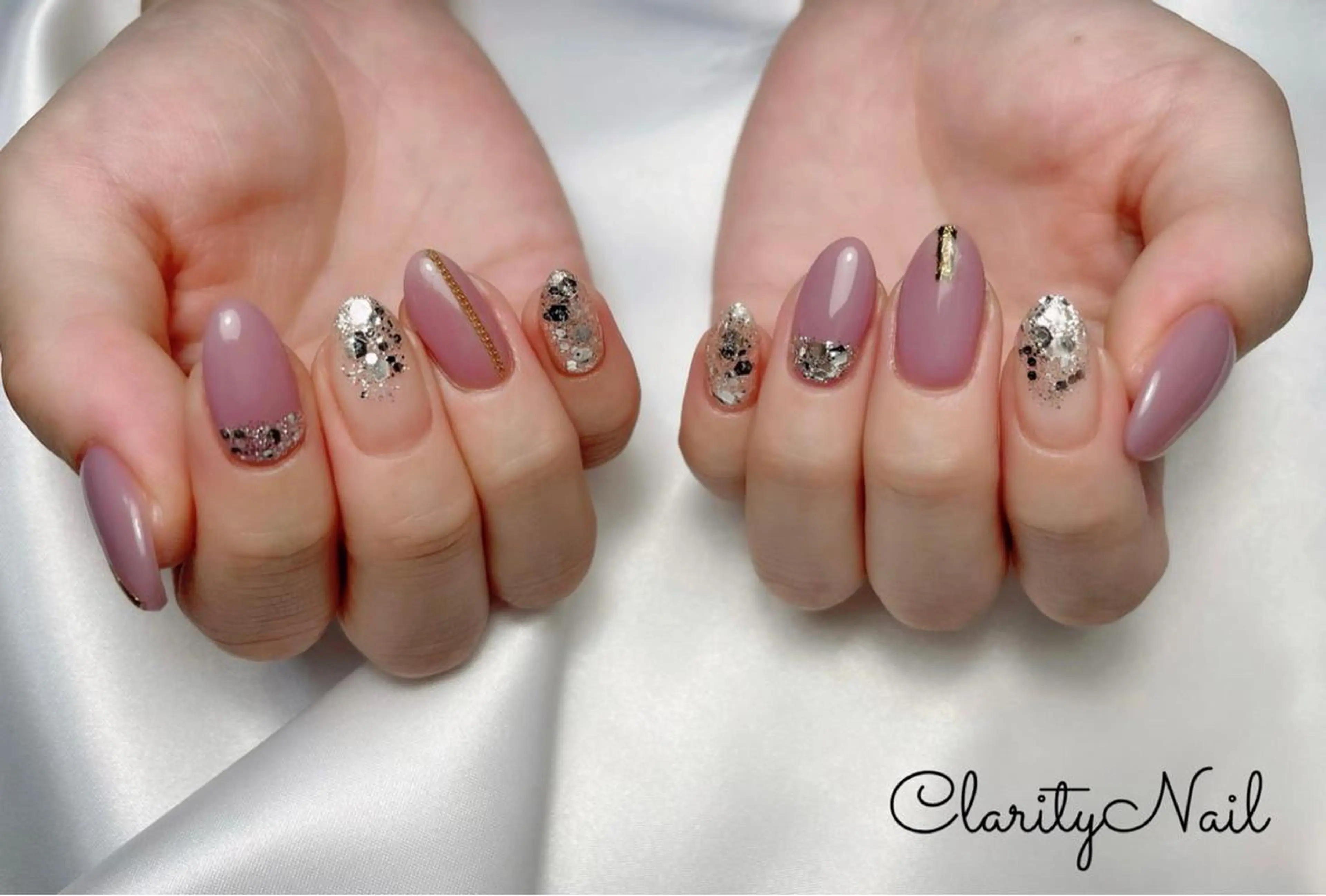 ネイル アートネイル 持ち込み ハンドネイル Clarity Nailのネイルデザイン
