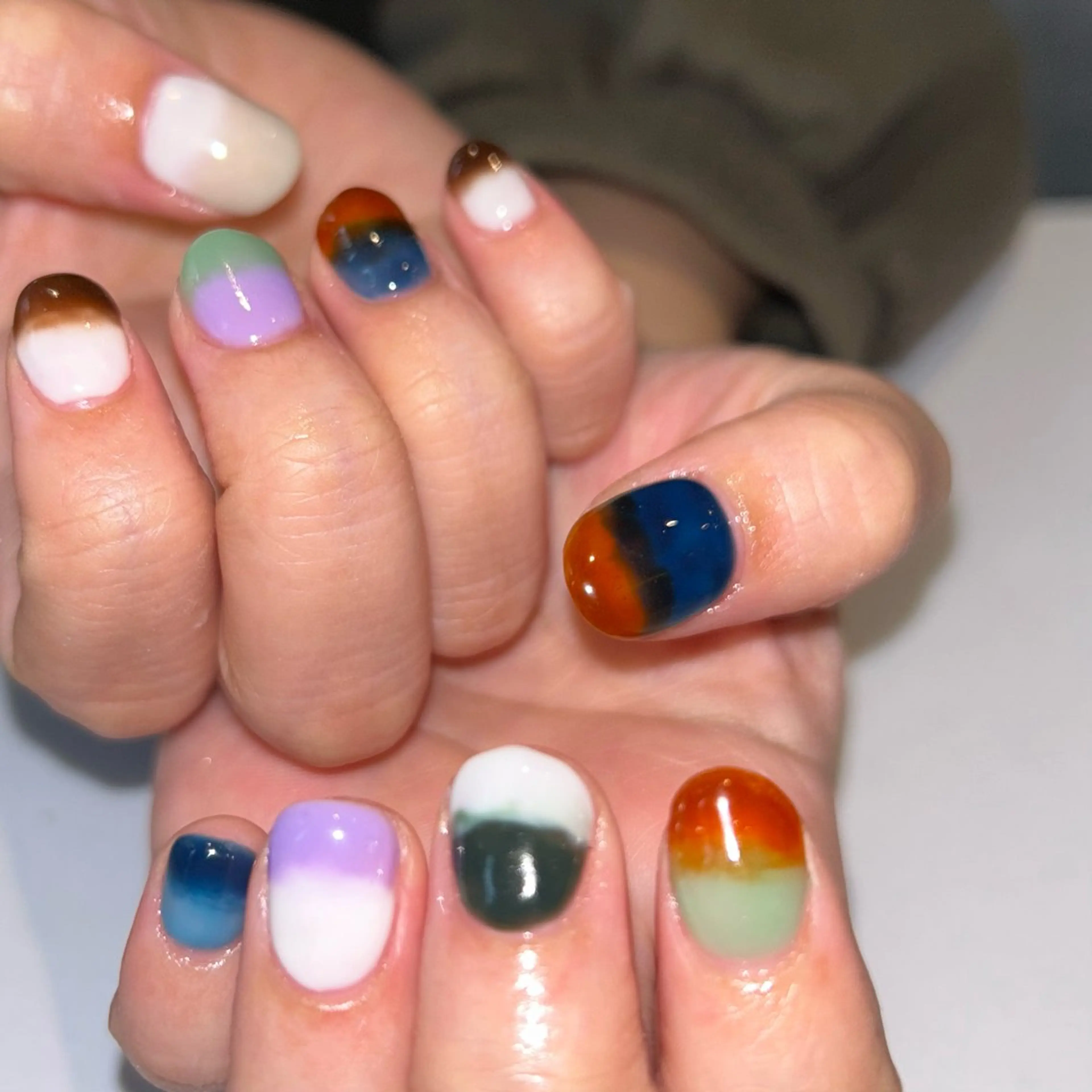 ネイル ハンドネイル ハンドケア 個性派ネイル シノのネイルデザイン