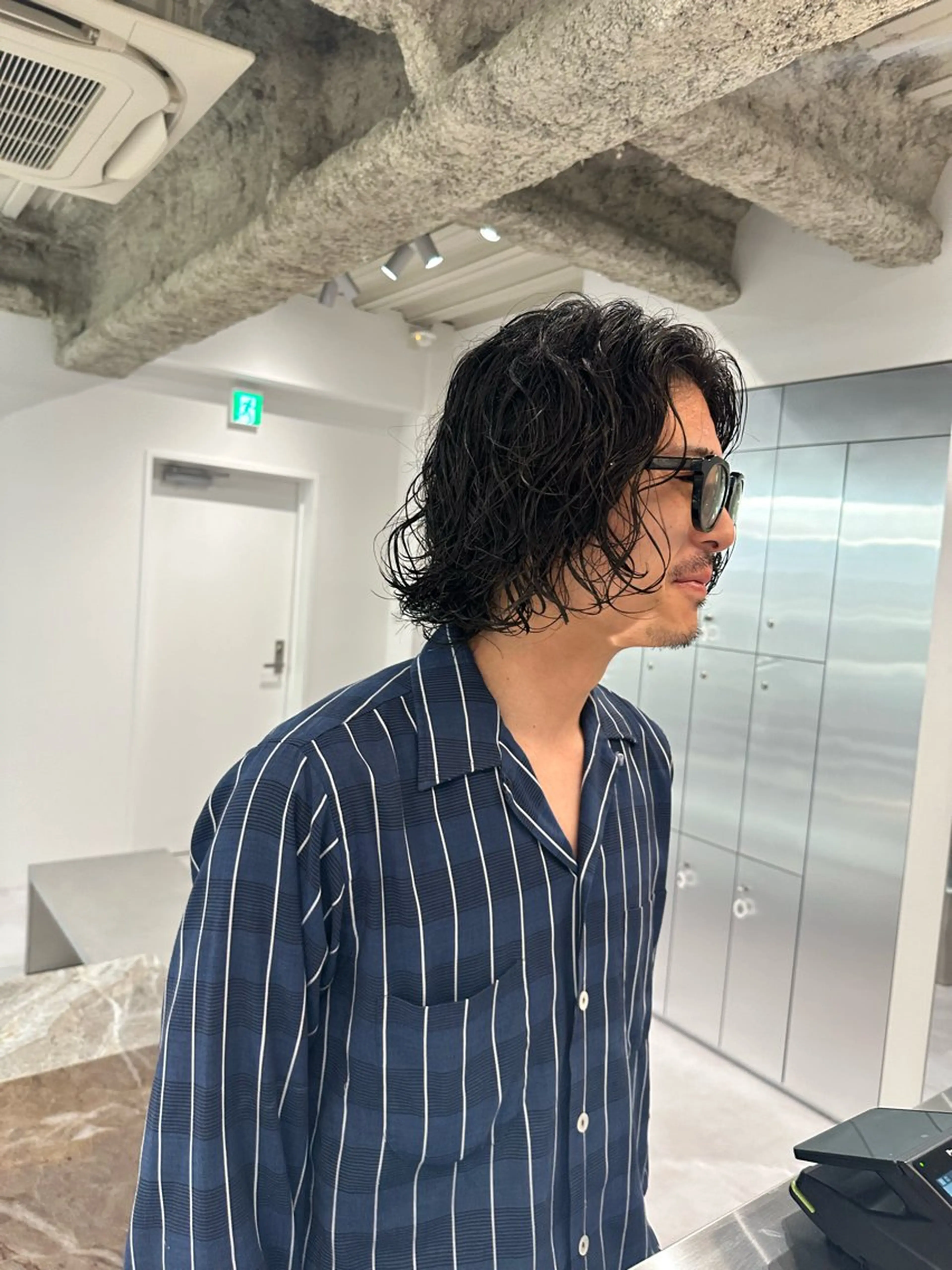 【当日限定クーポン🔥】【メンズカット+パーマ🌱】パーマ内容はご来店時相談の後ご提案させていただきます❗️の写真