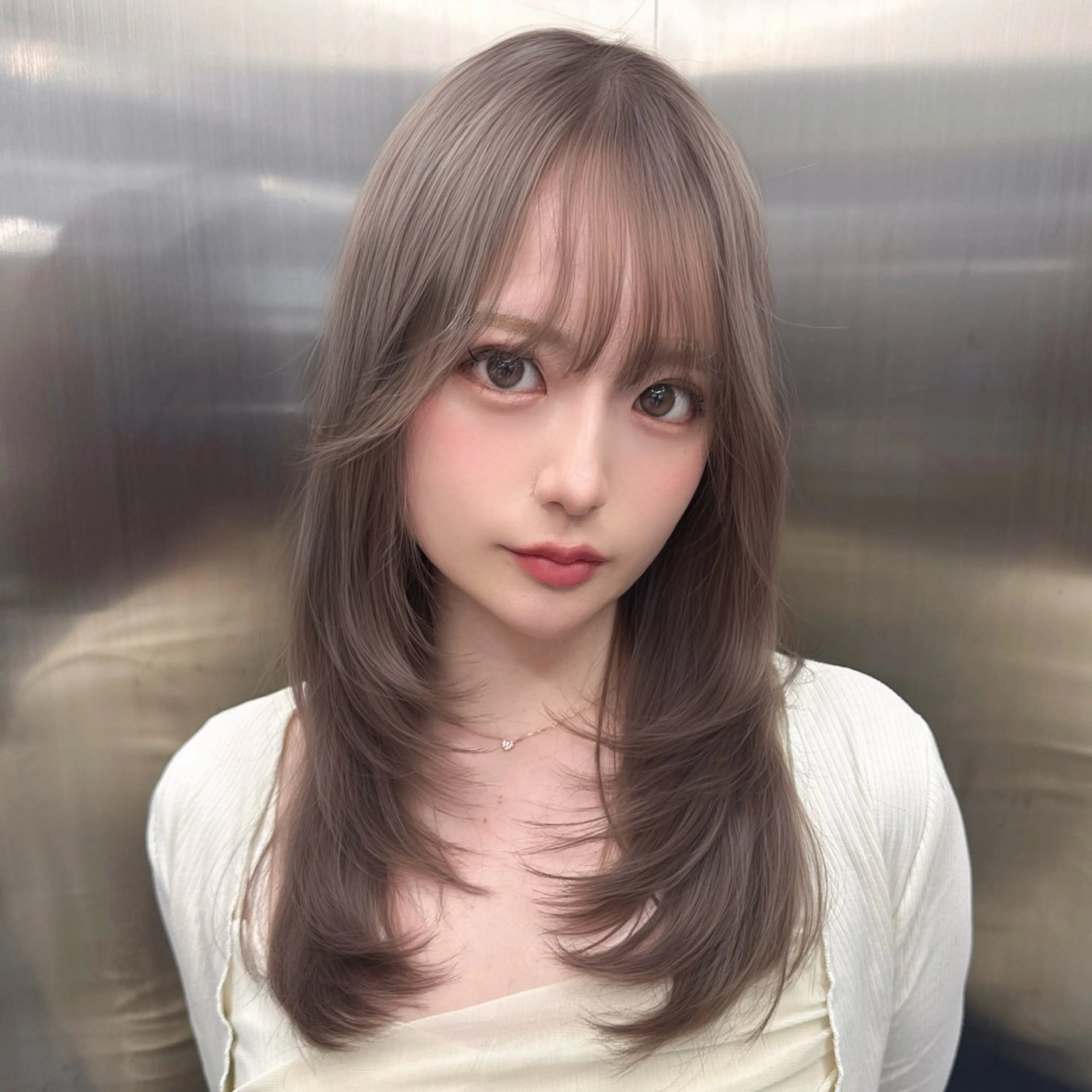 セミロング カラー EGO所属・ウルフ、ブリーチ 🐺矢島タツキ🐺のヘアスタイル