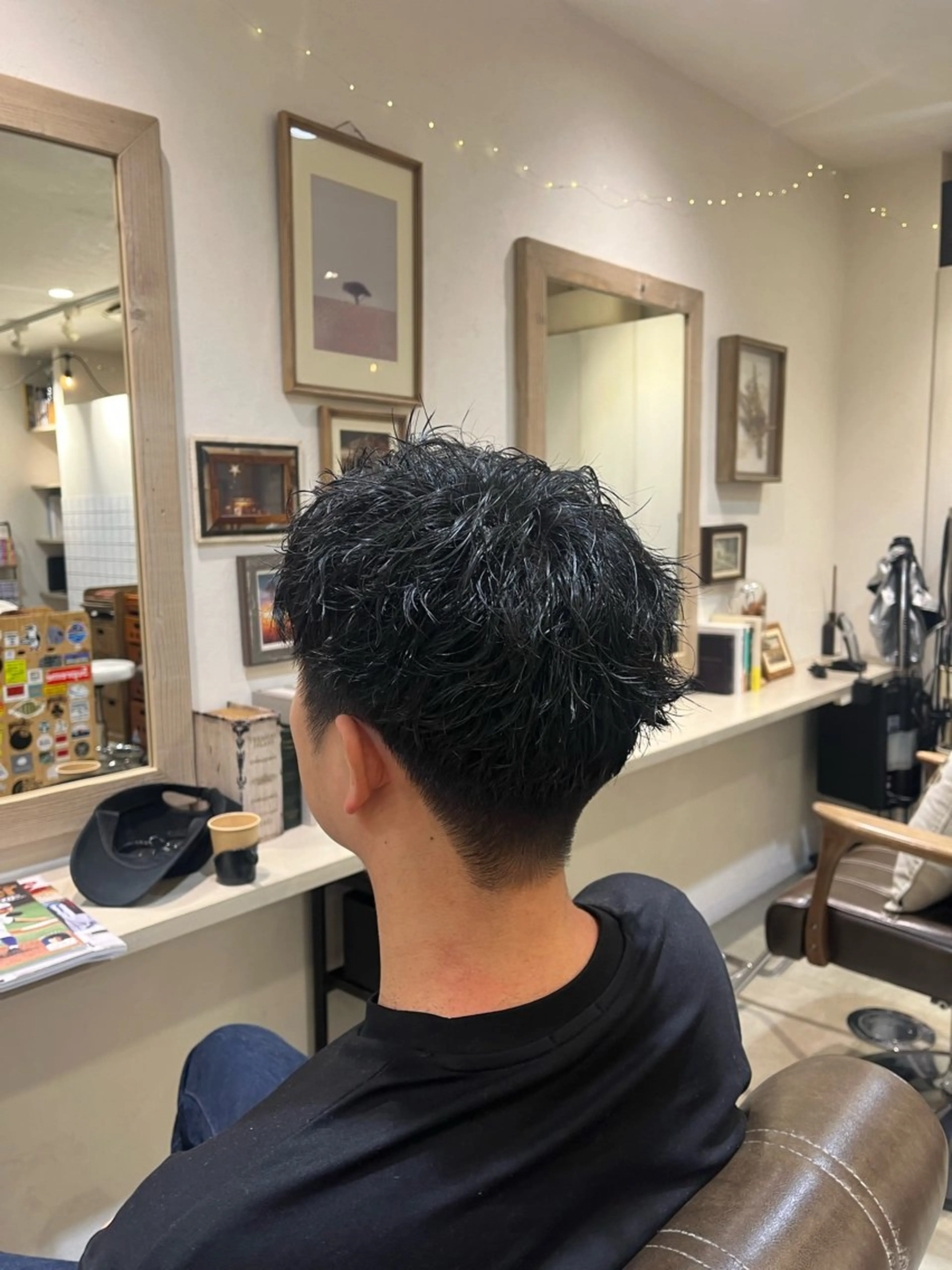 カット+ツイストパーマ⚡️⚡️+トリートメント✨️の写真