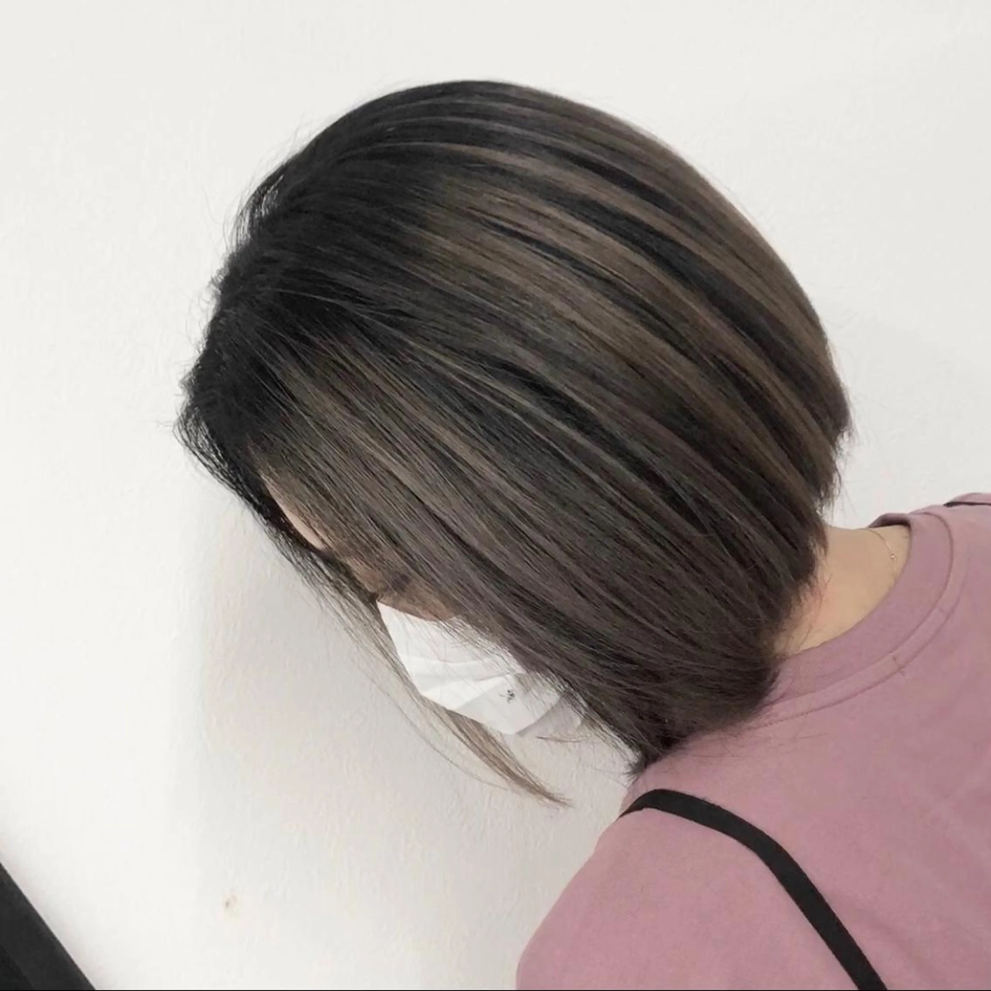 ショート カラー バレイヤージュ デザインカラー ハイライトカラー 外国人風カラー ハイライト アンドウ ユウ/ レイヤーカット/韓国のヘアスタイル