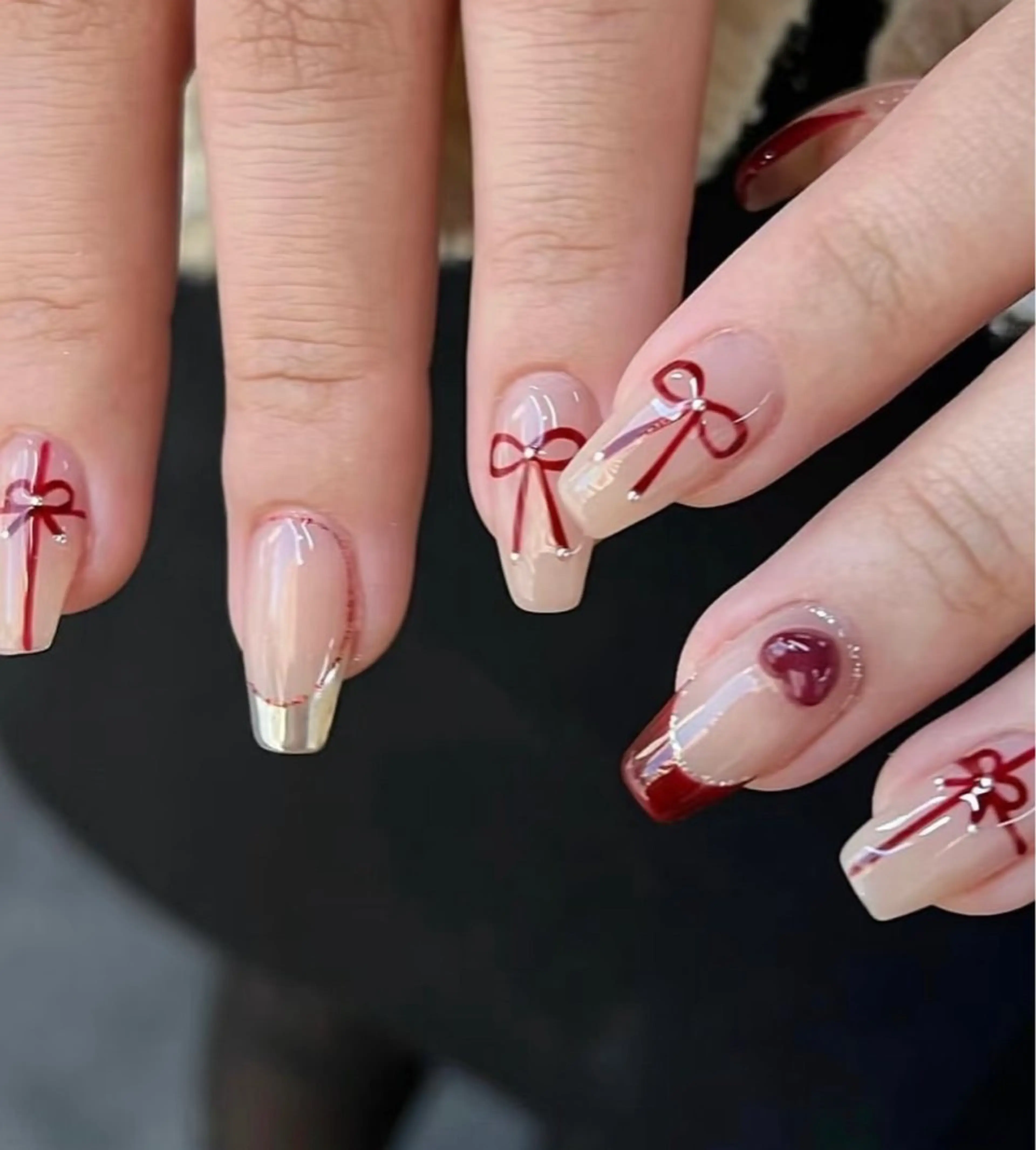 ネイル ハンドネイル ハンドケア 🍑 momo_nailのネイルデザイン