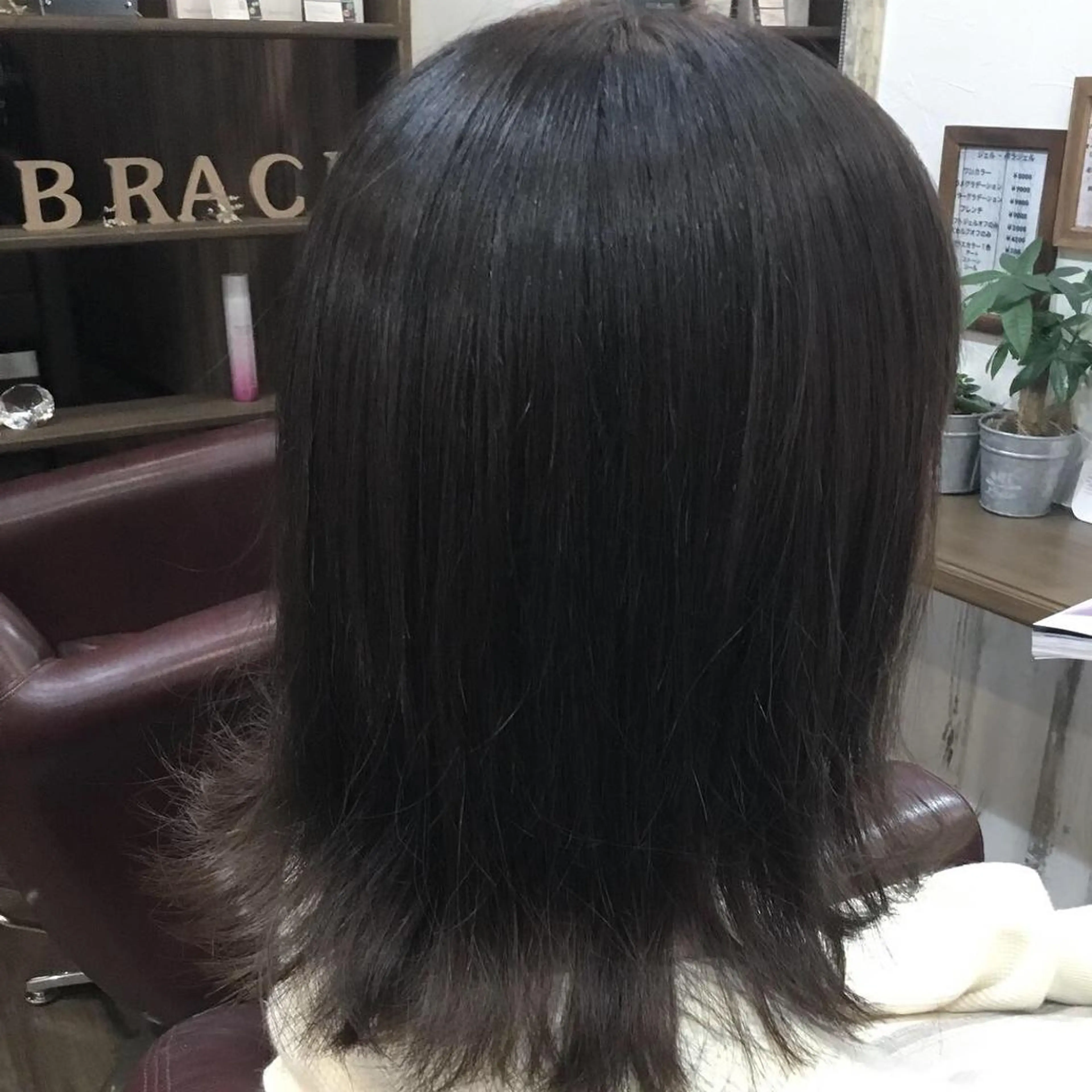 ミディアム カラー 金崎 新吾のヘアスタイル