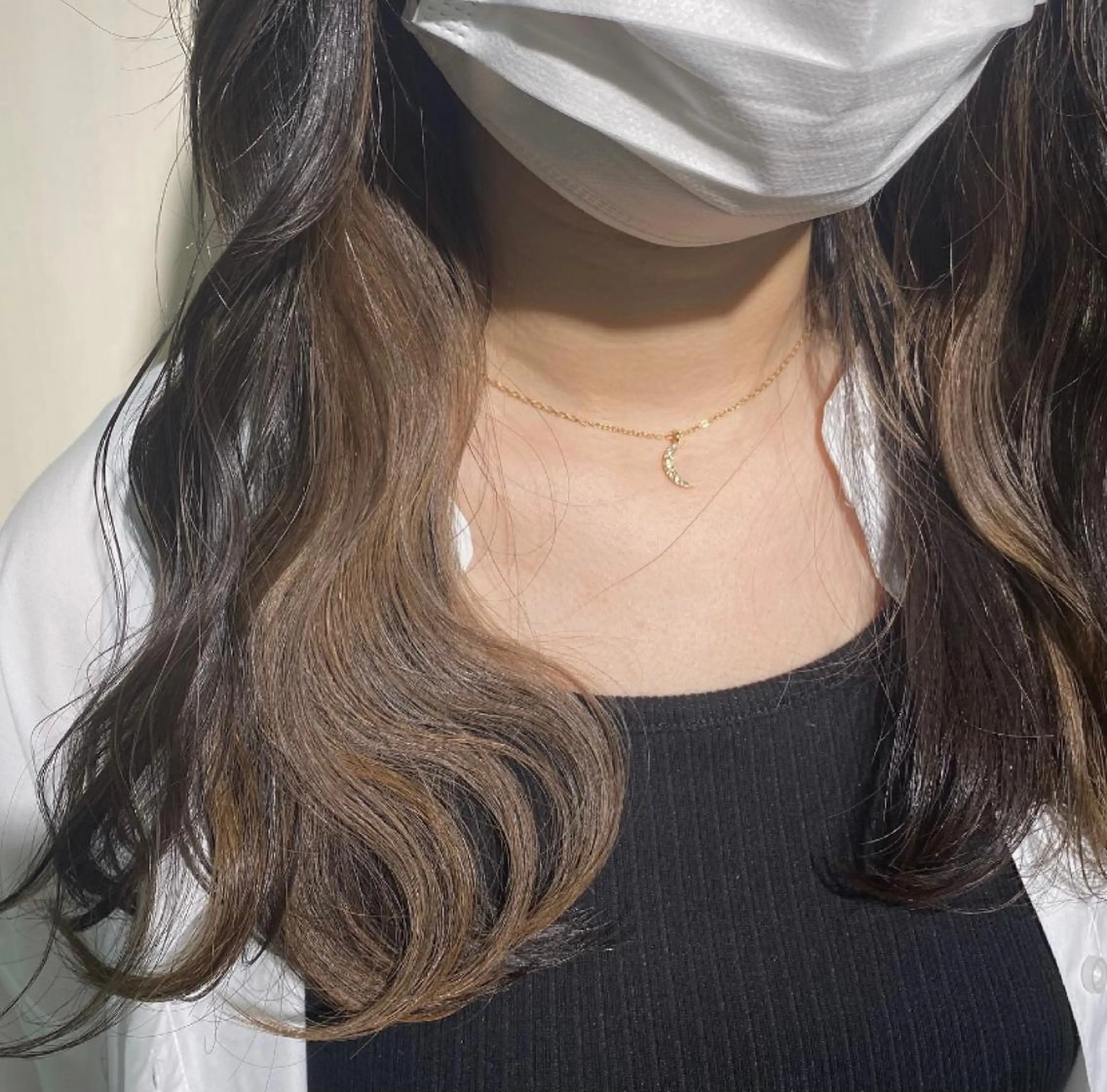 ロング カラー ヘアアレンジ 透明感カラー 古山 結季🌙🖤のヘアスタイル