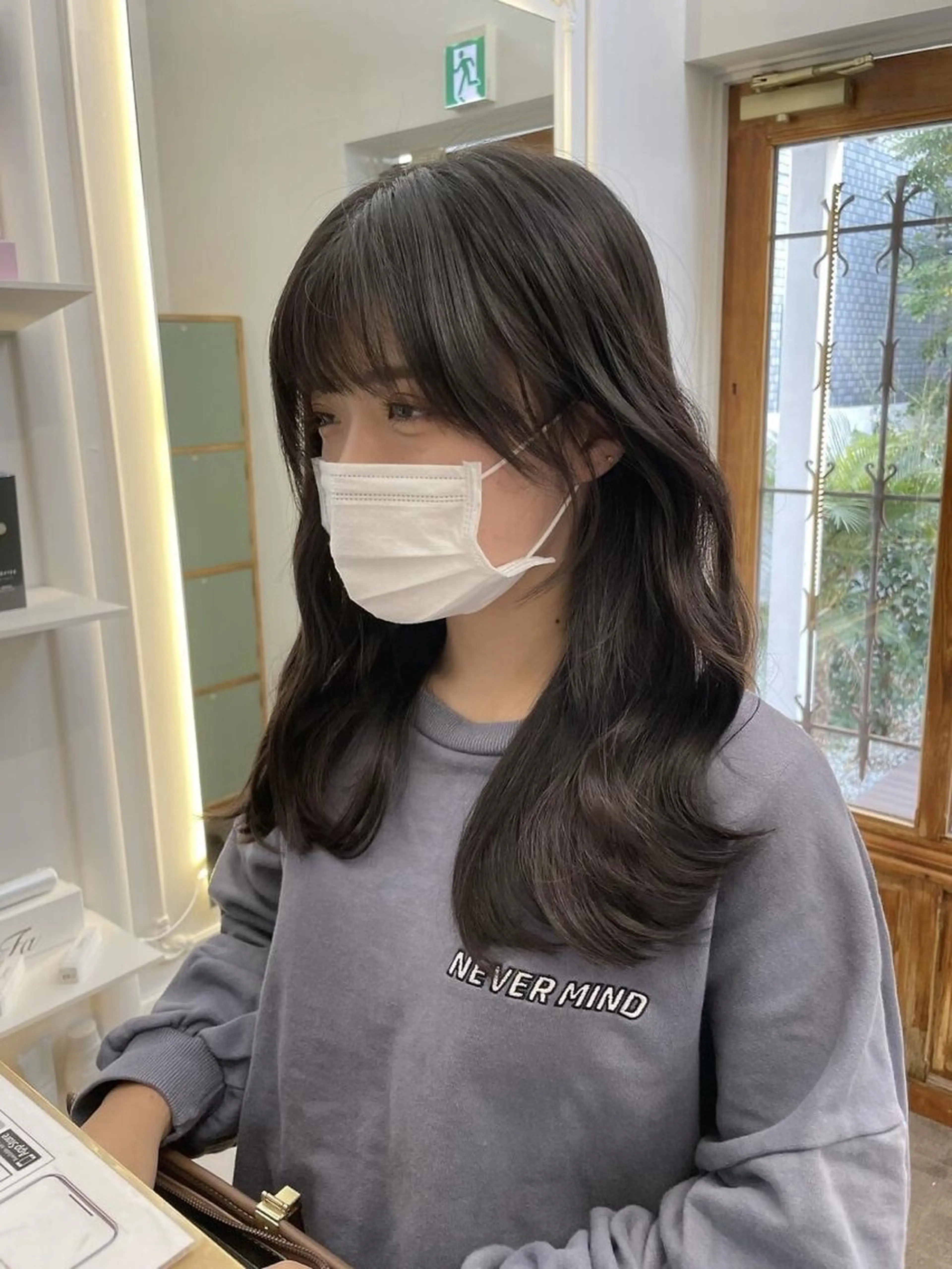 ロング シールエクステ ボブ エクステ ロング 吉村 憂々のヘアスタイル