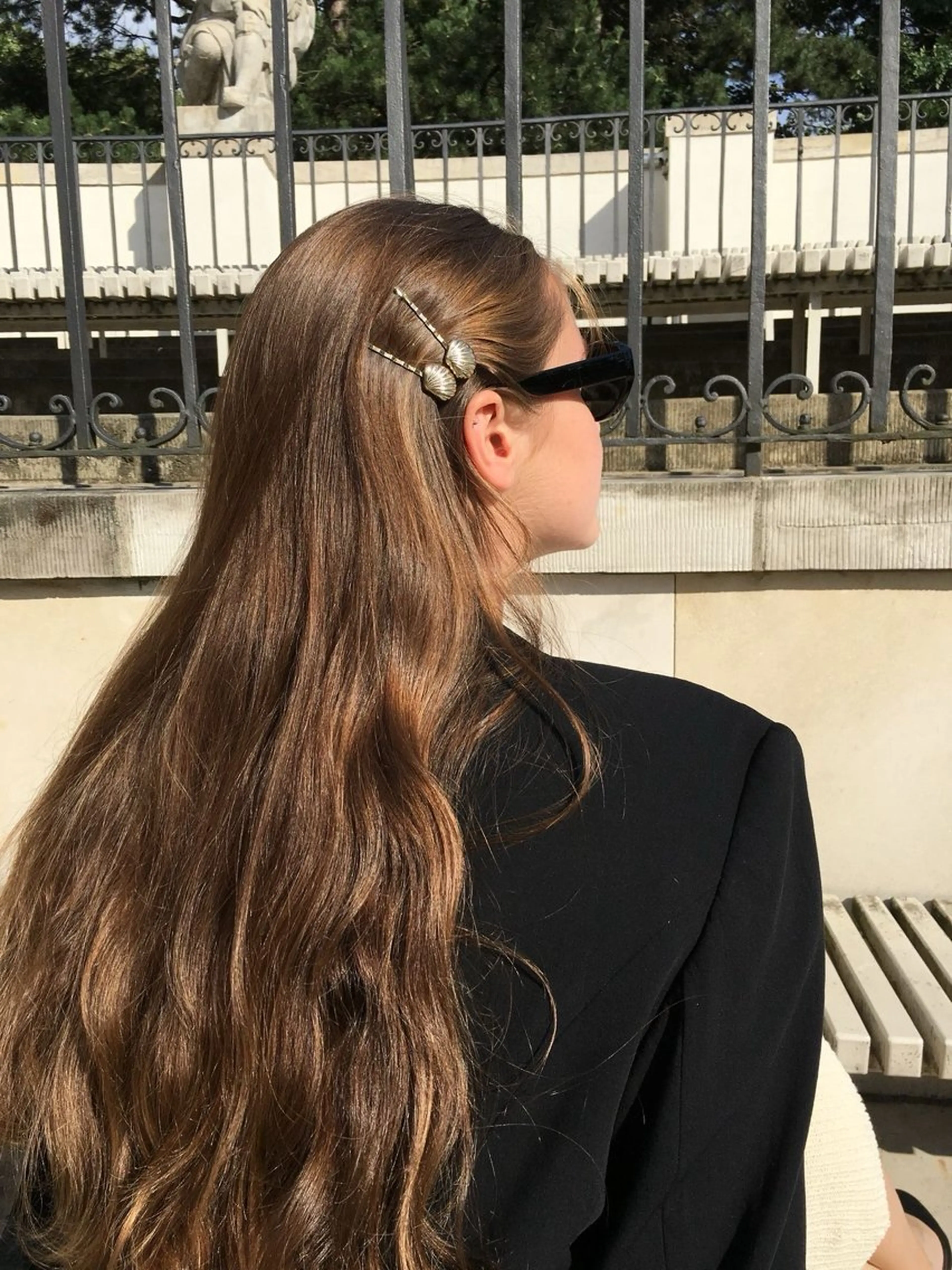 ロング カラー ダブルカラー ヘアカラー ナツミ/透明感カラー /酸性縮毛矯正のヘアスタイル