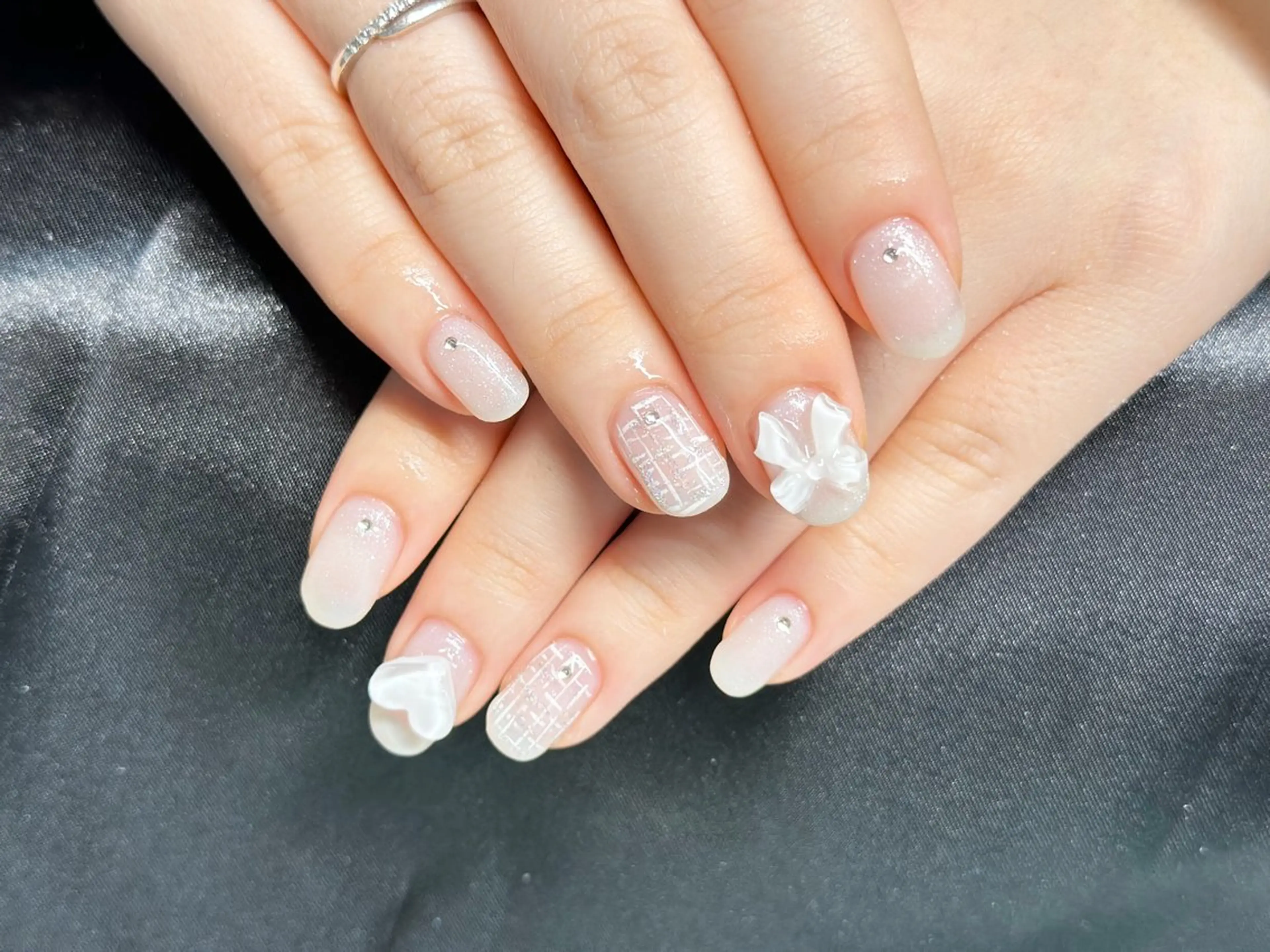 ネイル Nail_ SkyBlue_Jのネイルデザイン