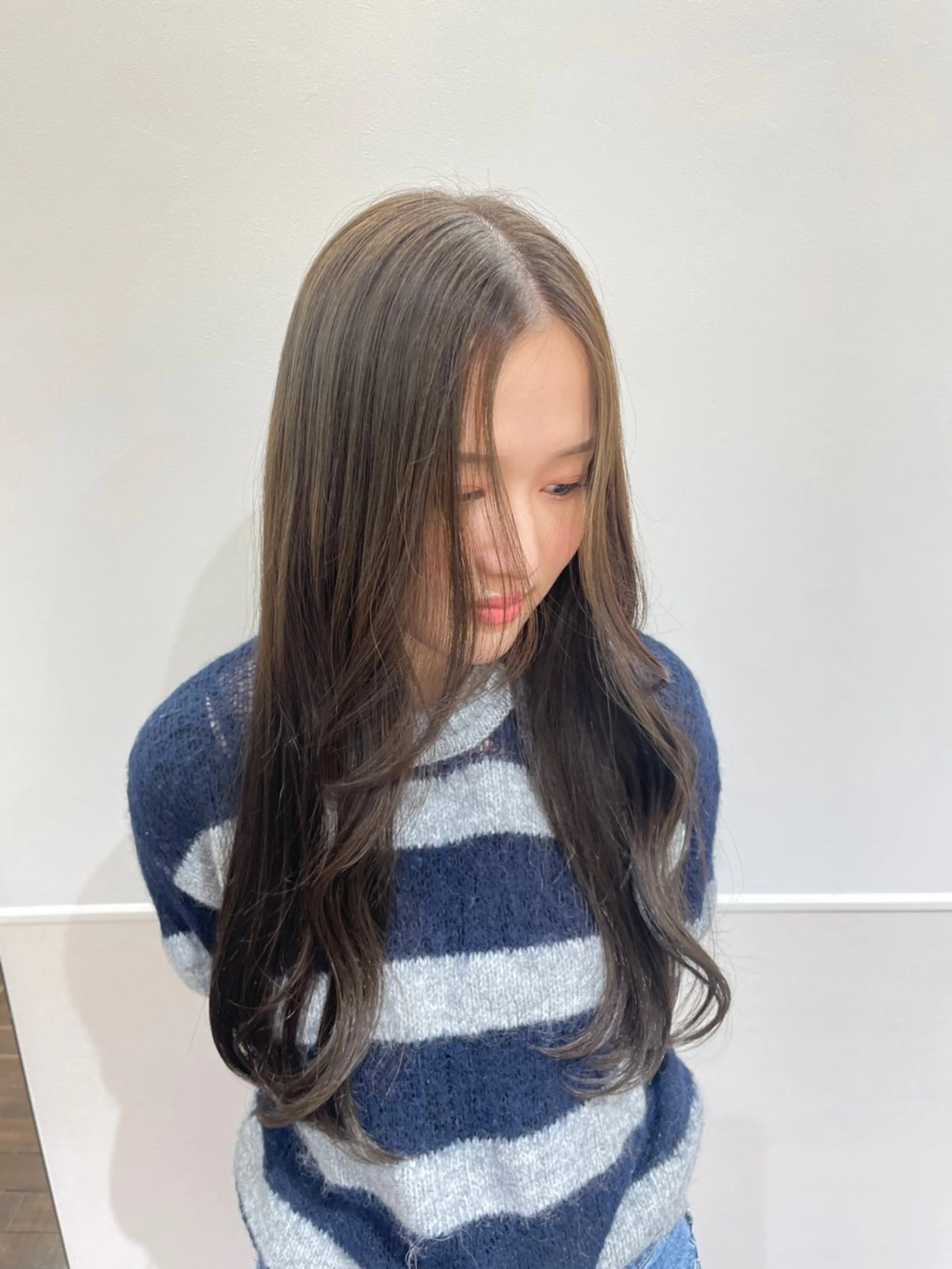 ロング ヘアカラー 縮毛矯正/レイヤー 🌙児玉光瑠のヘアスタイル