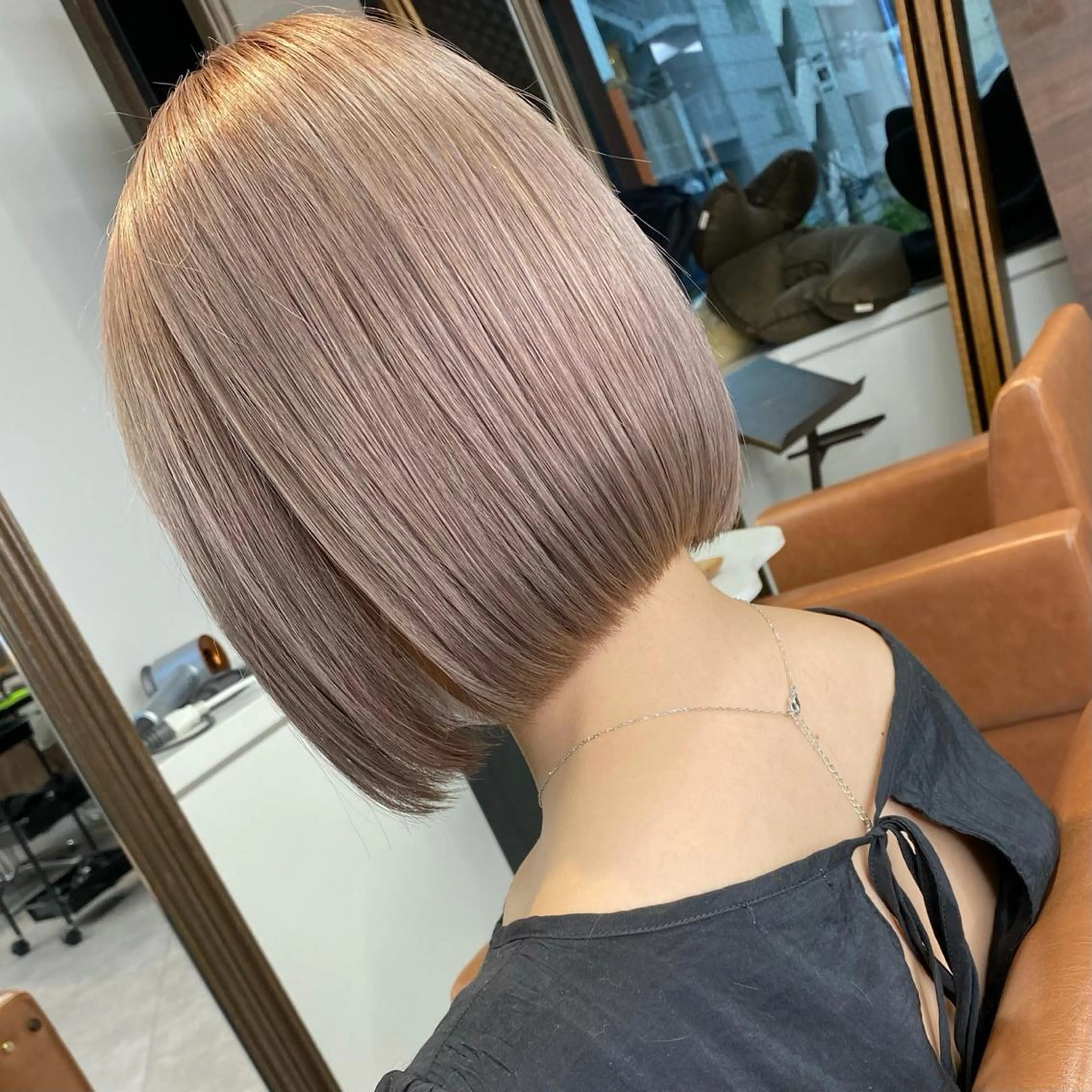 ショート カット 縮毛矯正 【縮毛矯正・艶髪】 髪質改善　橋本🌟のヘアスタイル