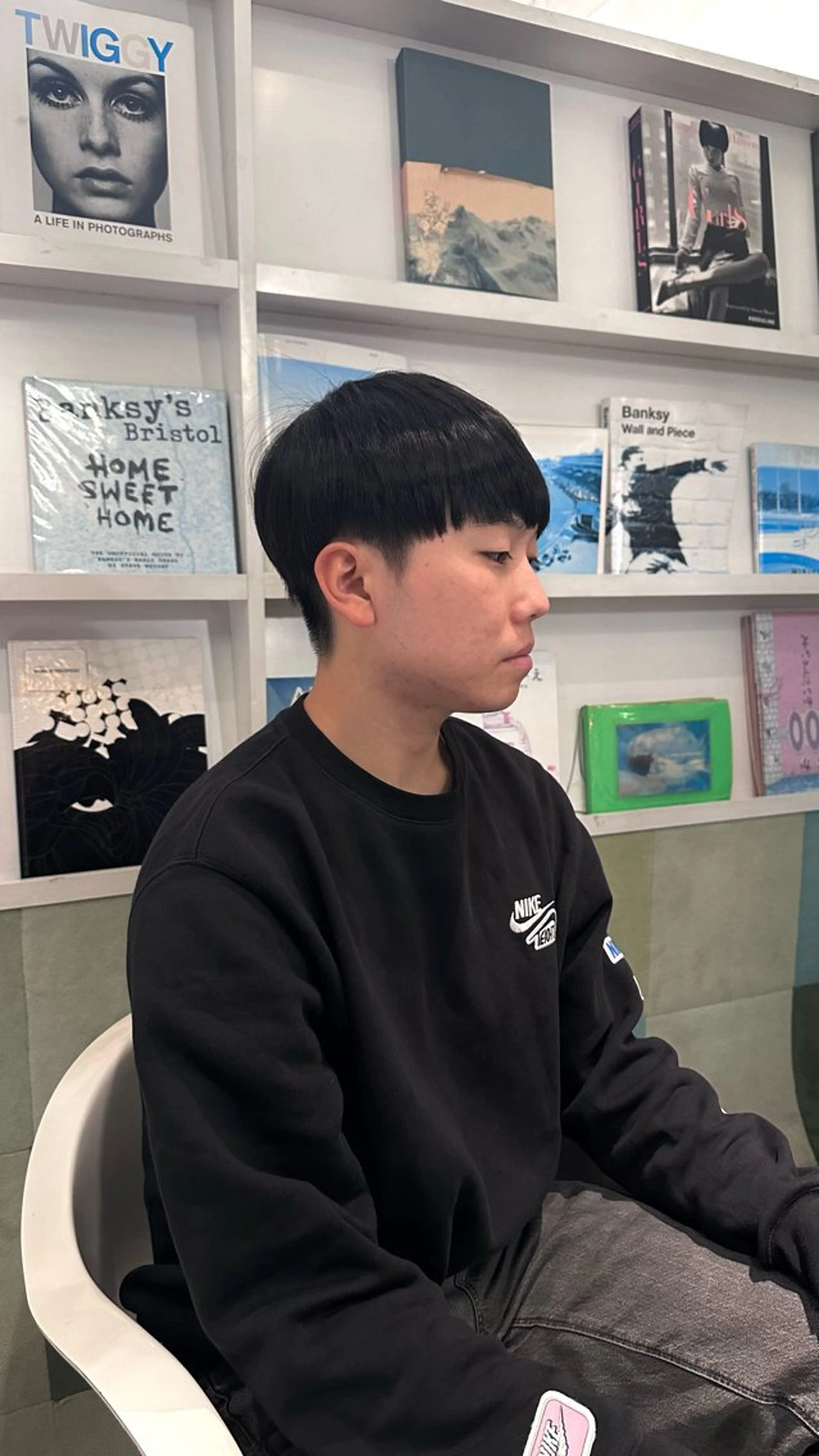 メンズカット ヘッドスパの写真