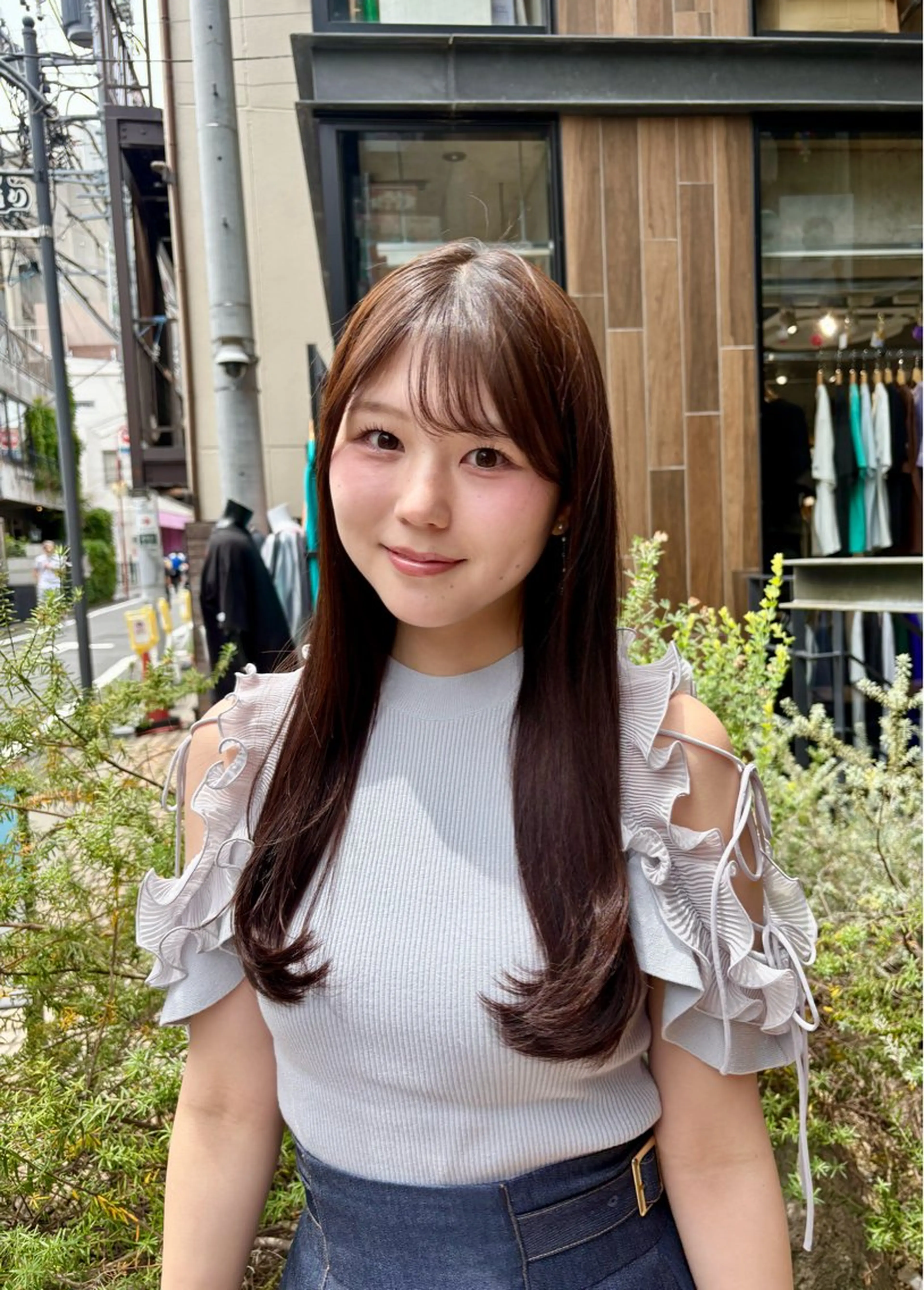 ロング 髪質改善 縮毛矯正 トリートメント すぐ巻ける縮毛矯正 🍀勝倉　麗のヘアスタイル