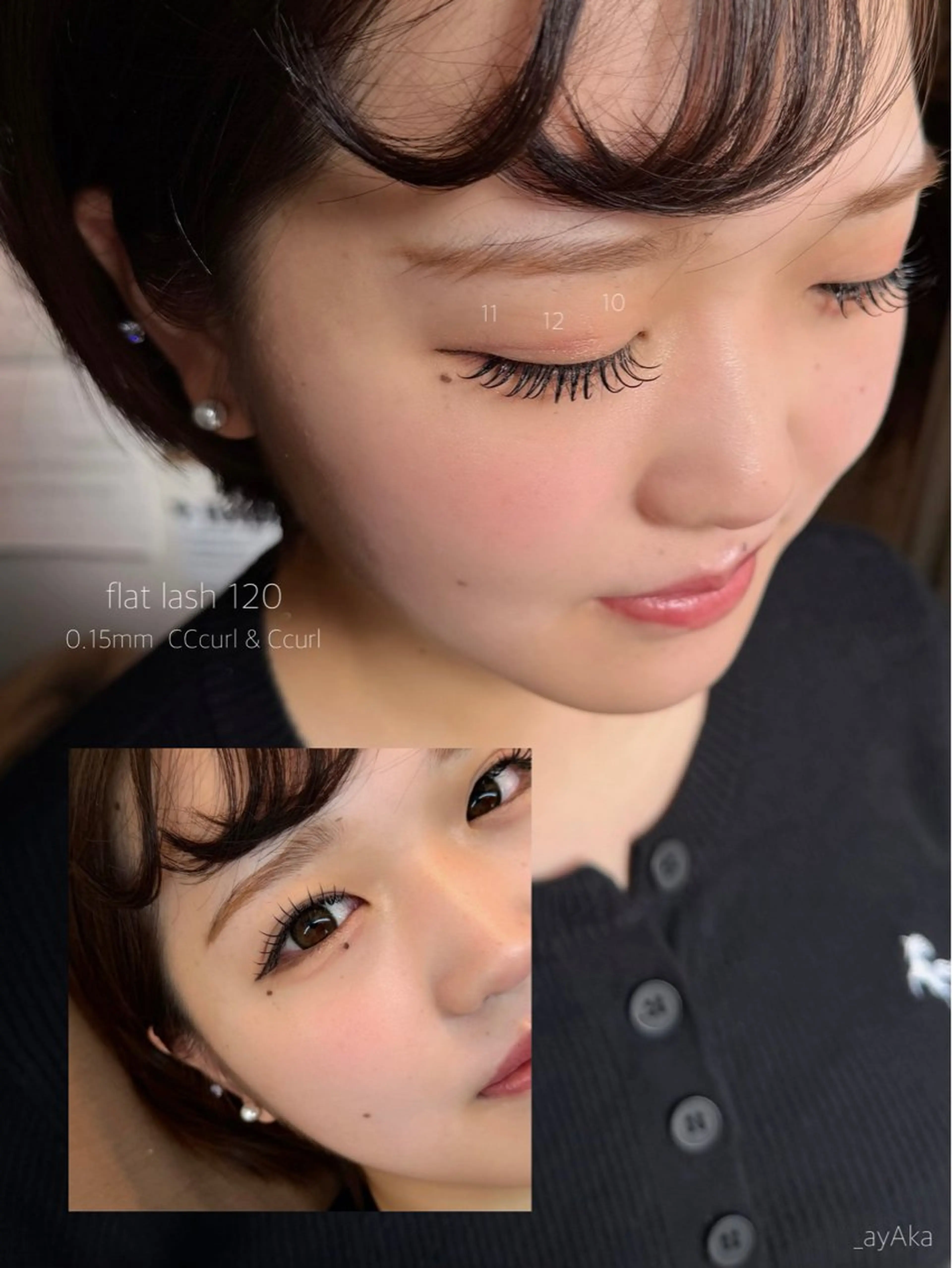 マツエク・マツパ マツエク _ ayAkaのマツエク・マツパデザイン