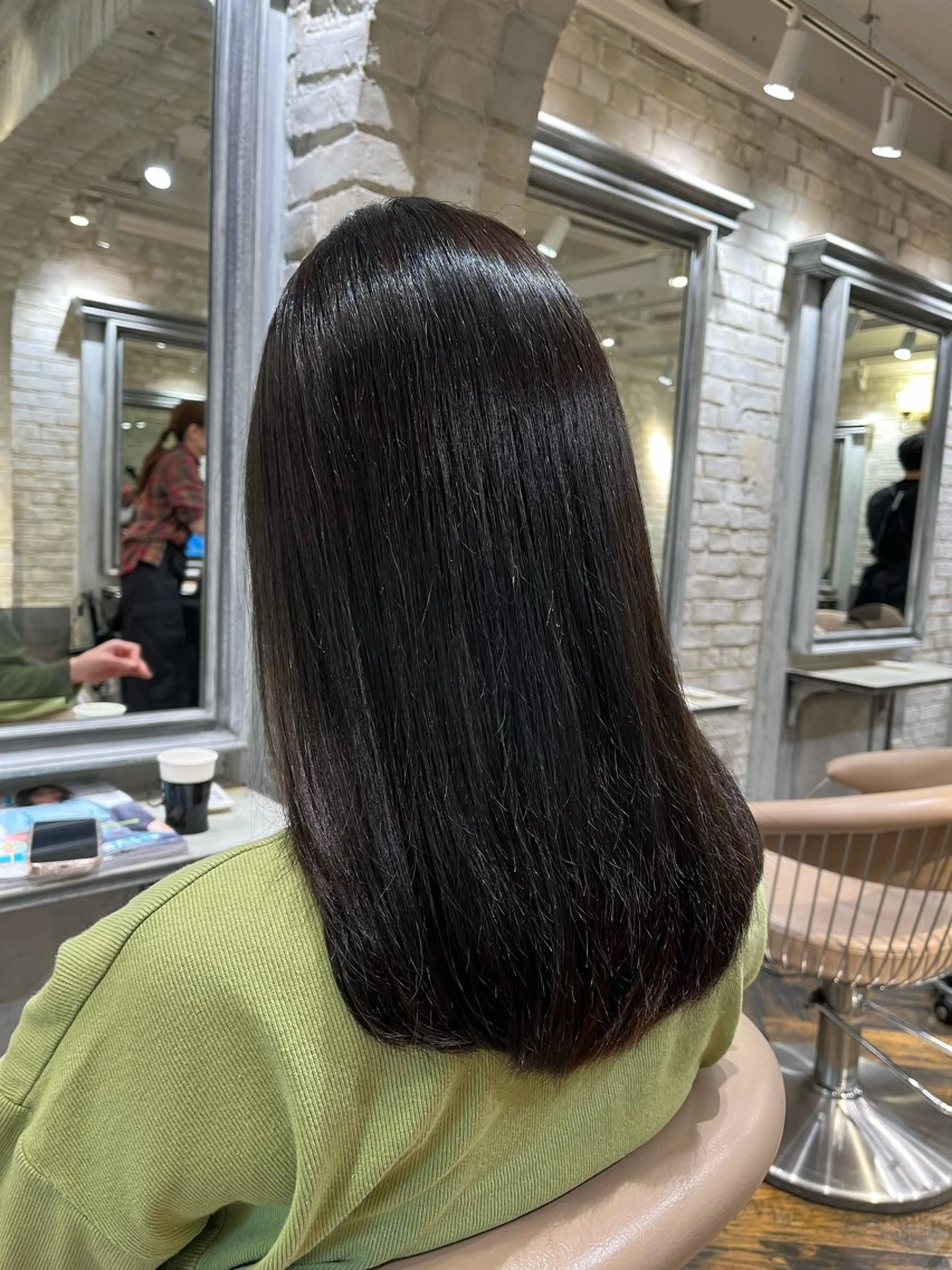 セミロング 中川 馨基のヘアスタイル