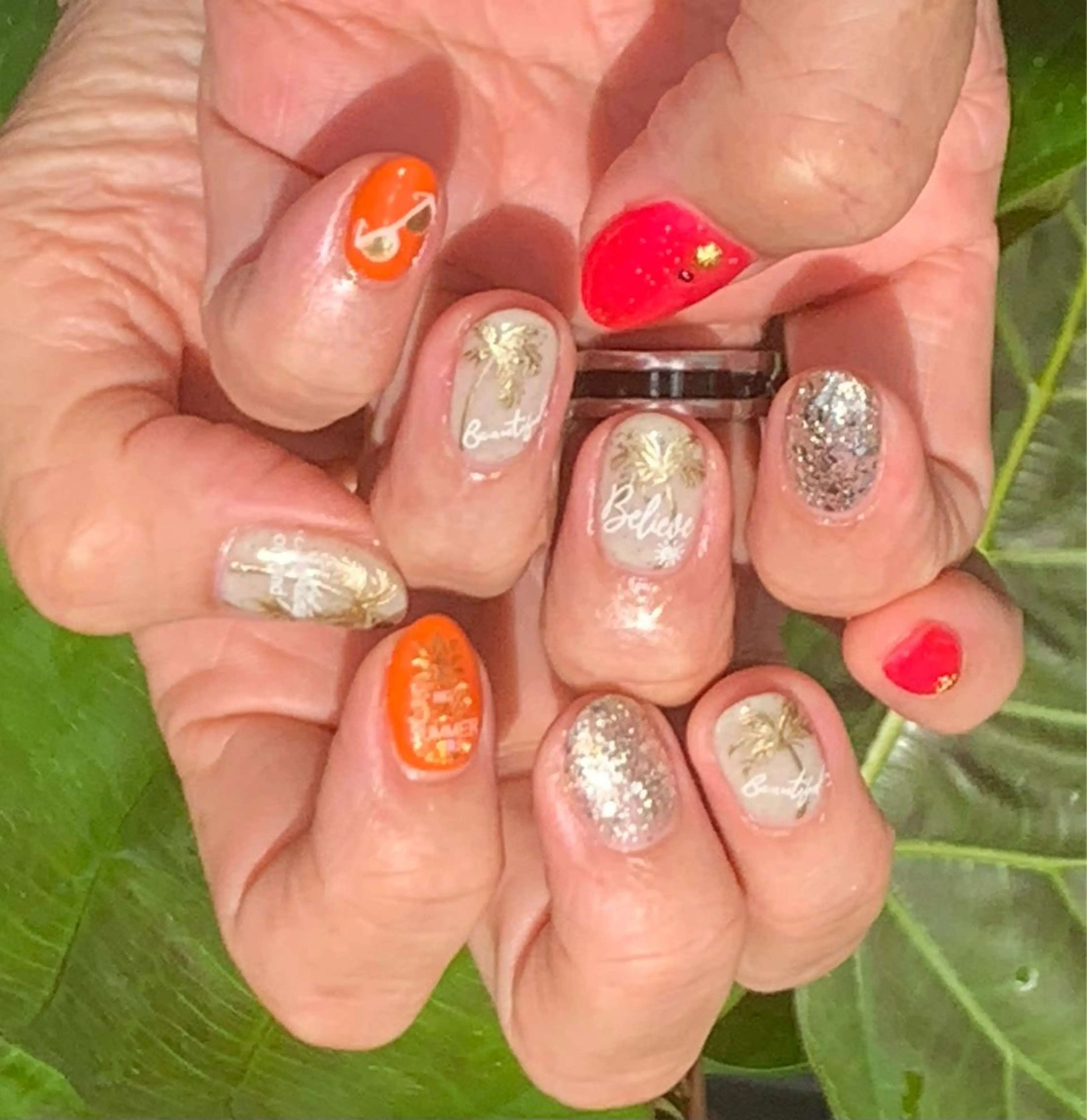 ネイル うるま市サロン Yuko Izawaのネイルデザイン