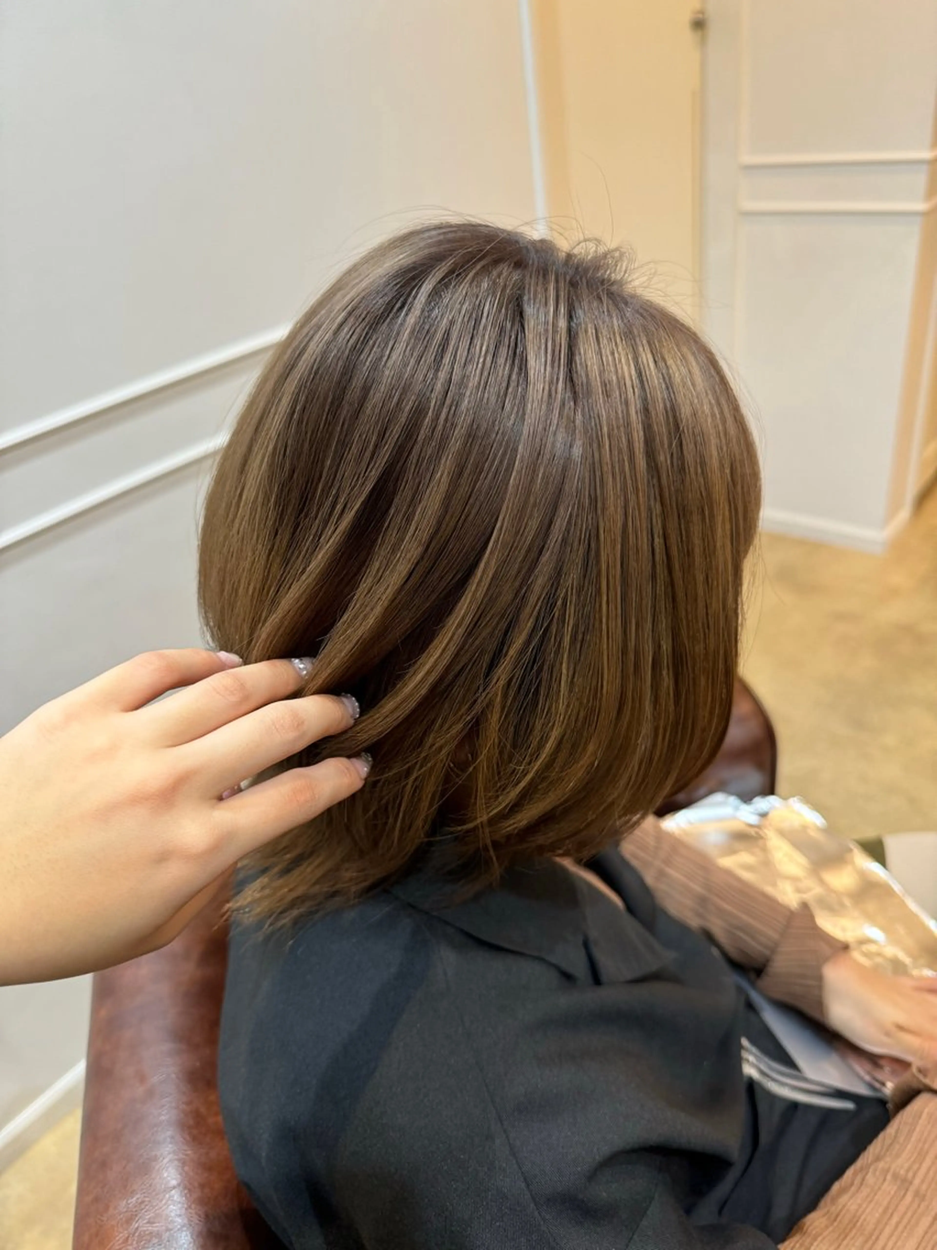 カラー ヘアカラー トリートメント houda marinのヘアスタイル