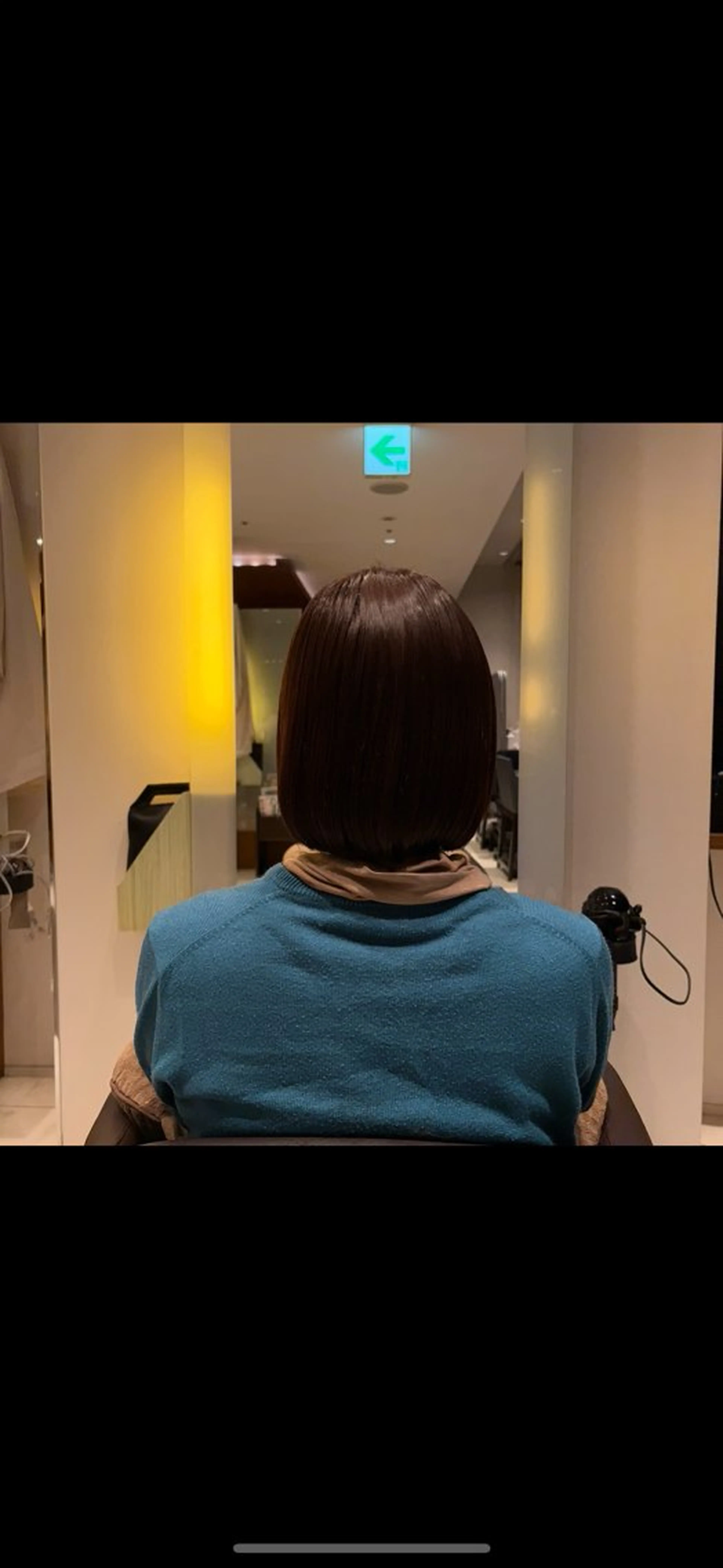 ミディアム 森田 玲央のヘアスタイル