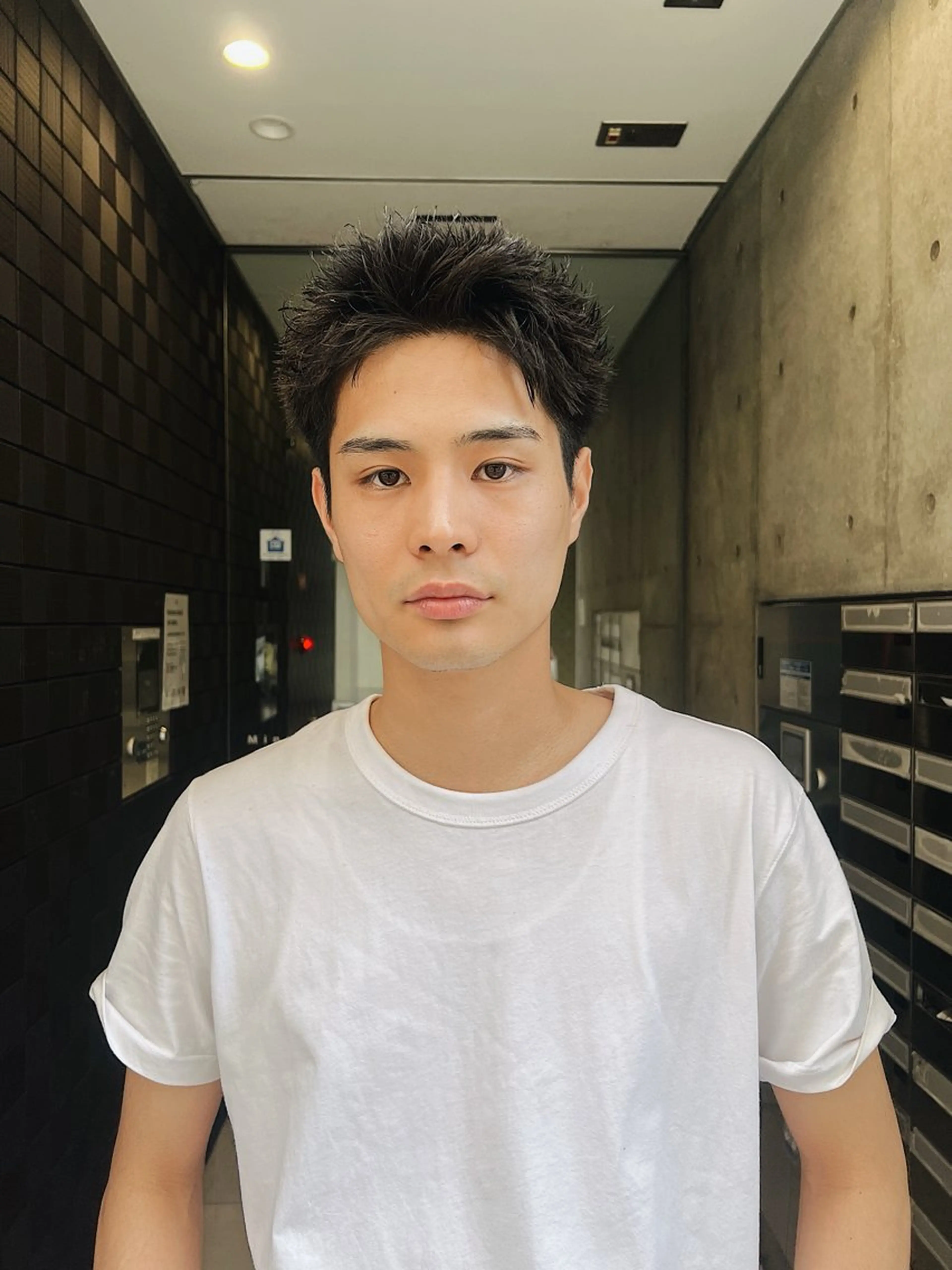 メンズ 大阪メンズパーマ /ショート/らいのヘアスタイル