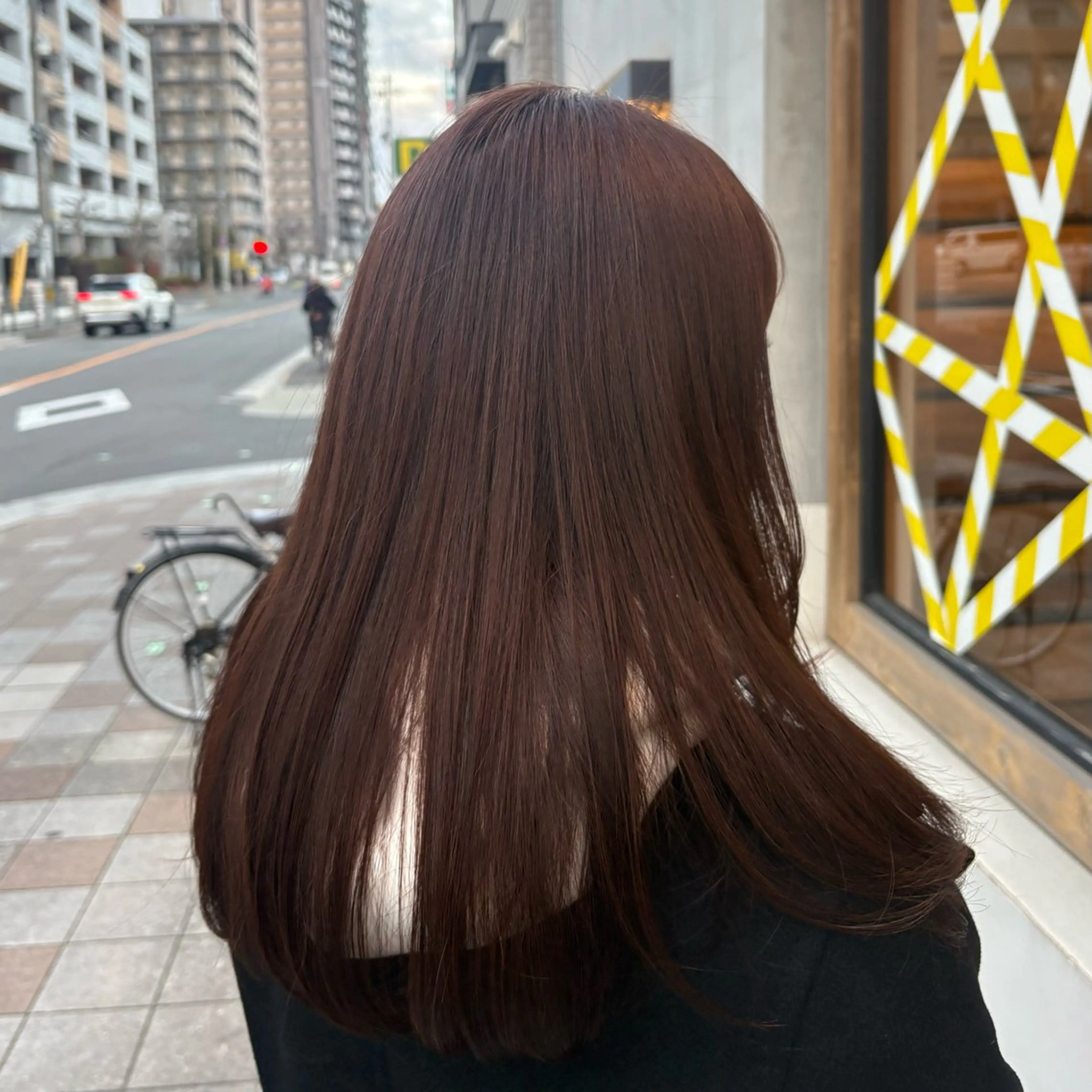 ロング カラー 🌸艶カラー/似合わ せカット/サクラ🌸のヘアスタイル