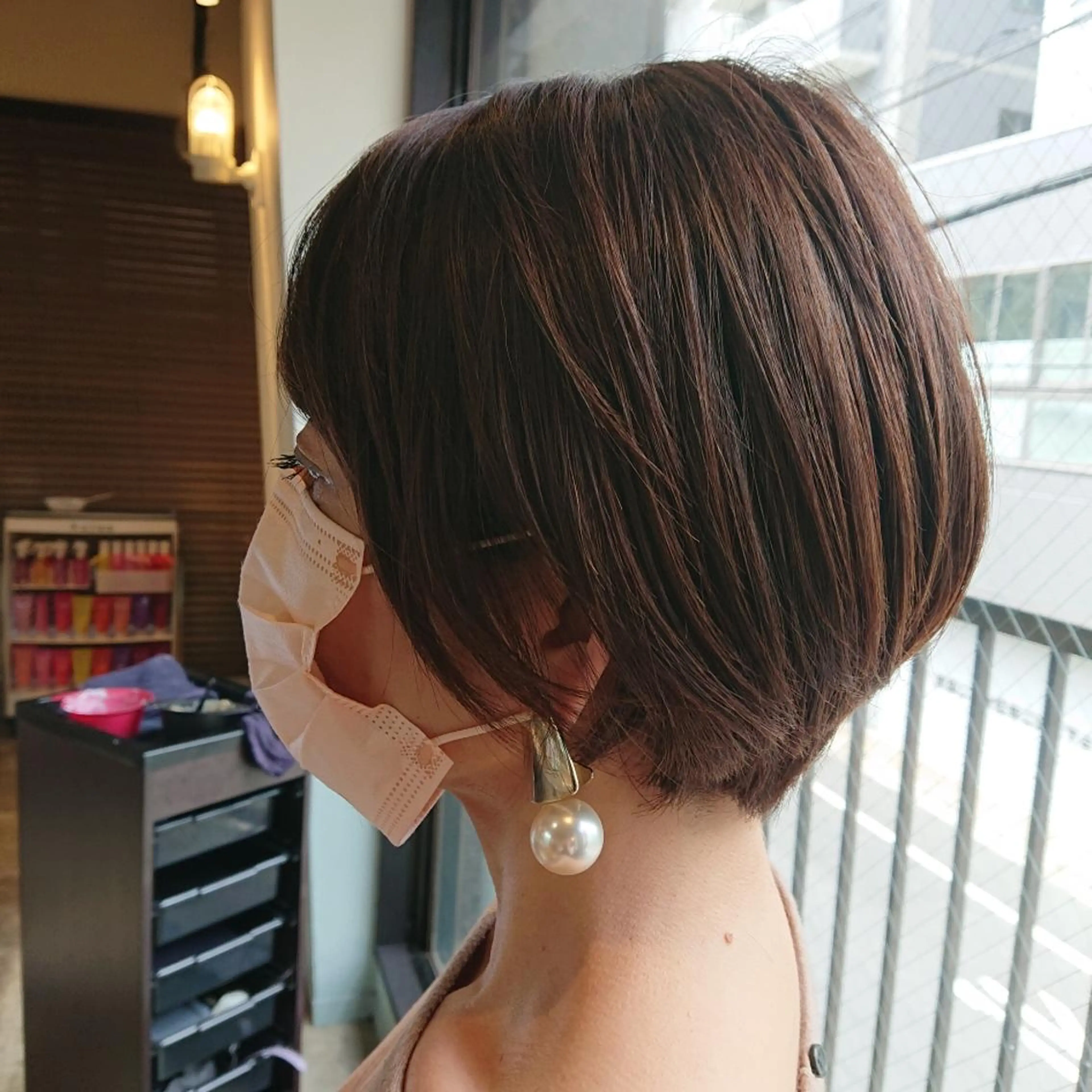 ショート alushe 岡 陽子のヘアスタイル