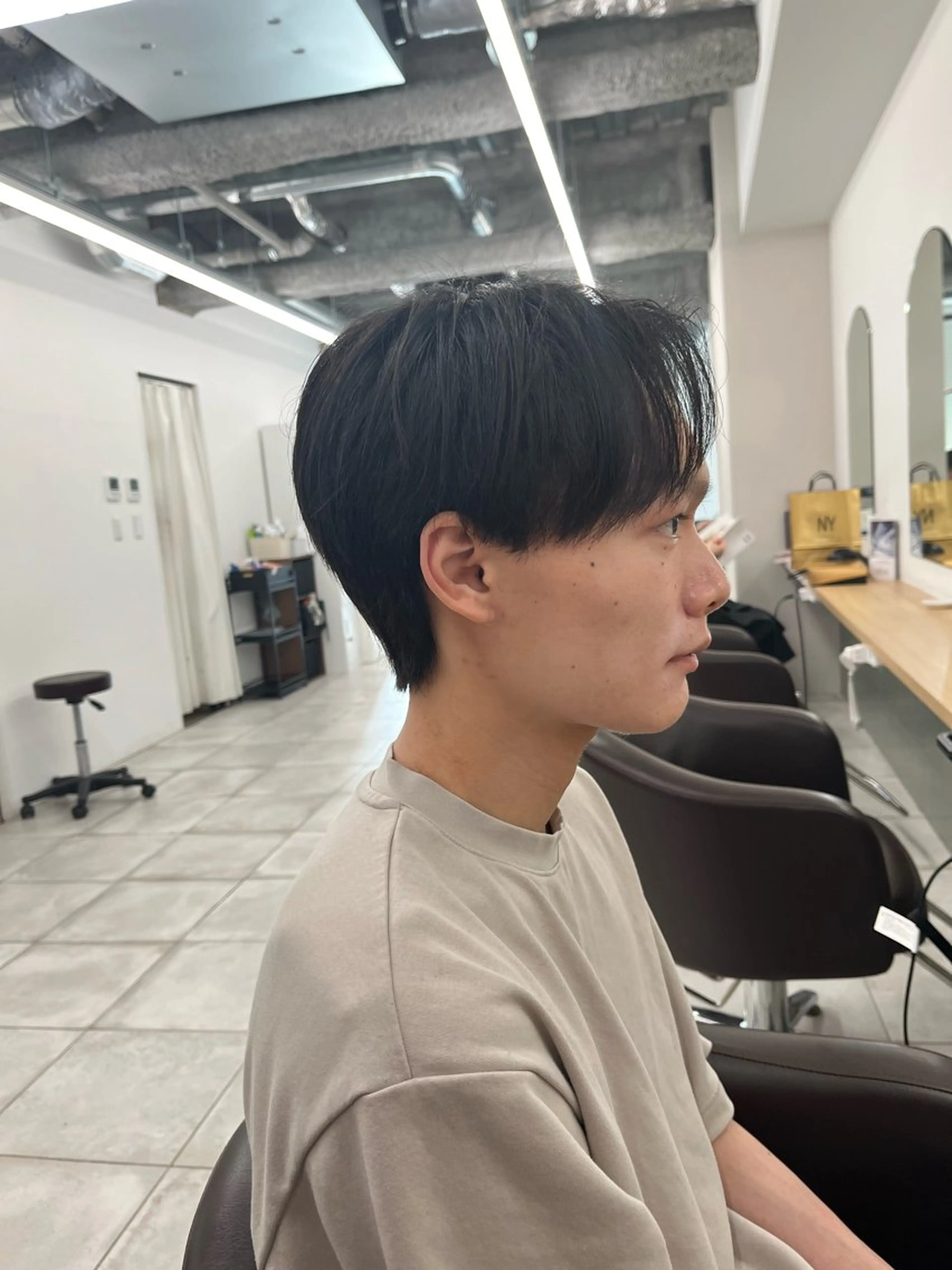 ショート カラー メンズ 🏆メンズヘア特化 🥇代表りんぺーのヘアスタイル