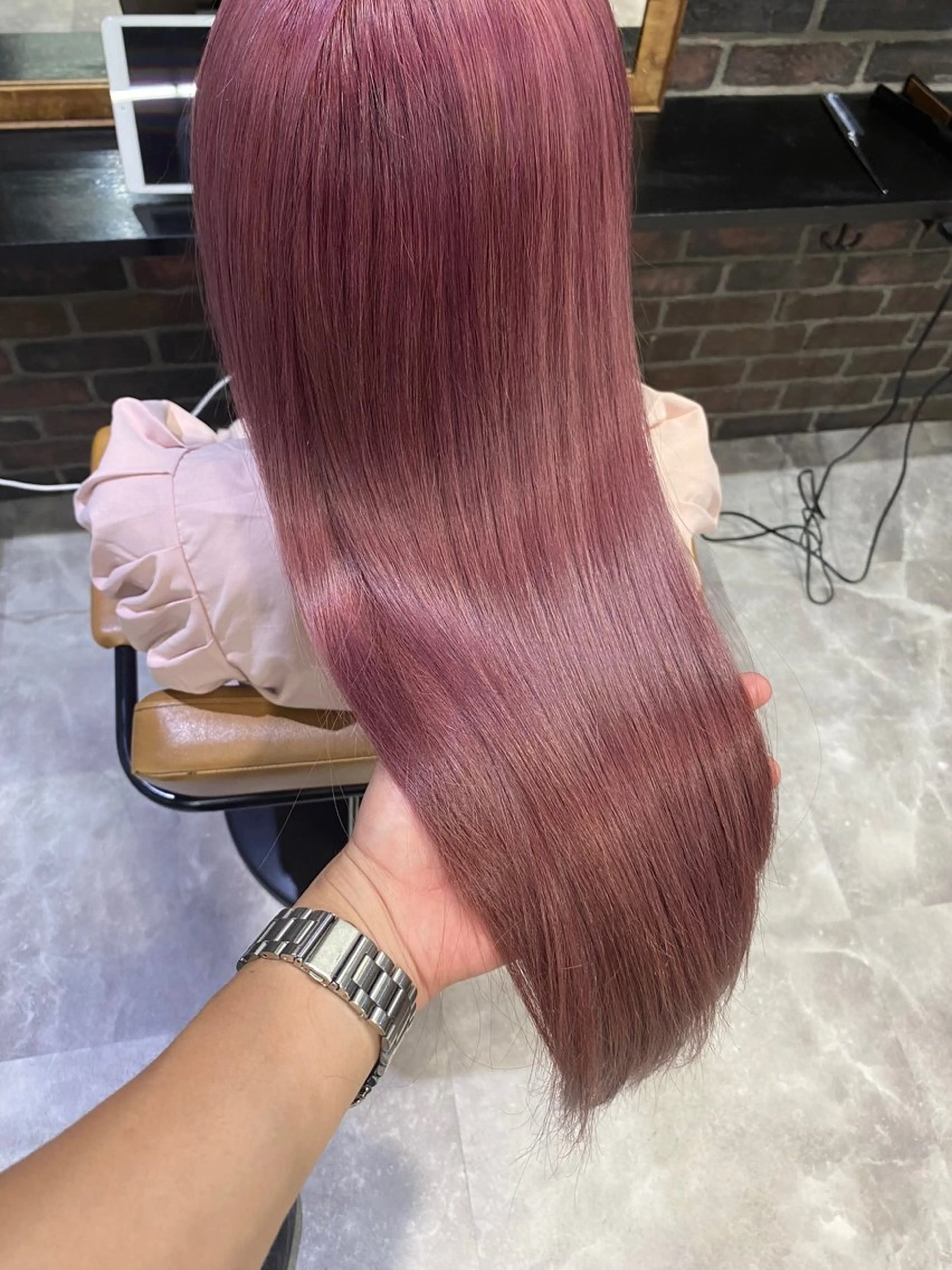 ロング カラー ヘアカラー トリートメント ヘアセット 🌻Insta指名 NO.1🌻Shoのヘアスタイル